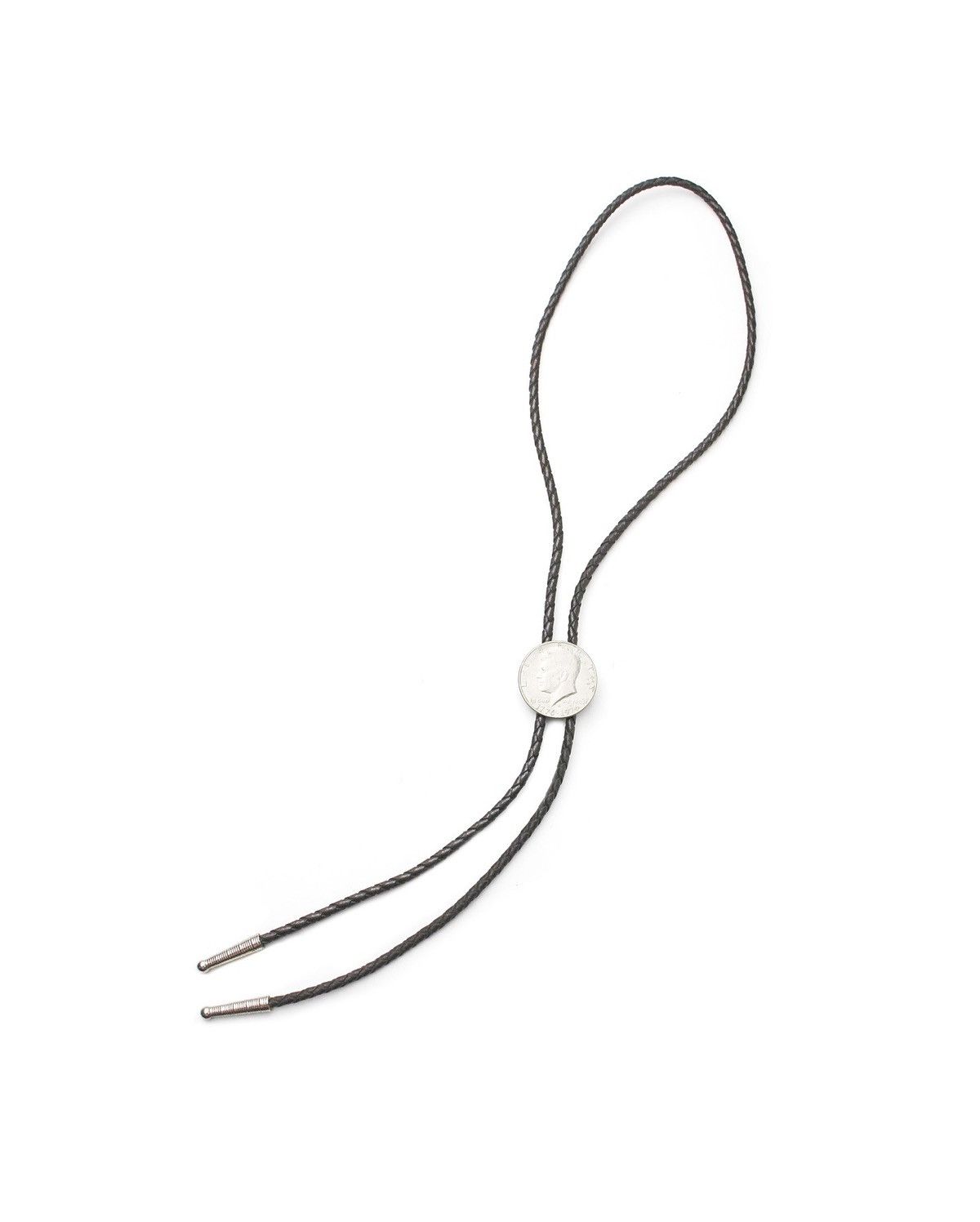 Vintage 1976 BICENTENNIAL KENNEDY HALF DOLLAR BOLO TIE Size ONE SIZE - 2 Thumbnail
