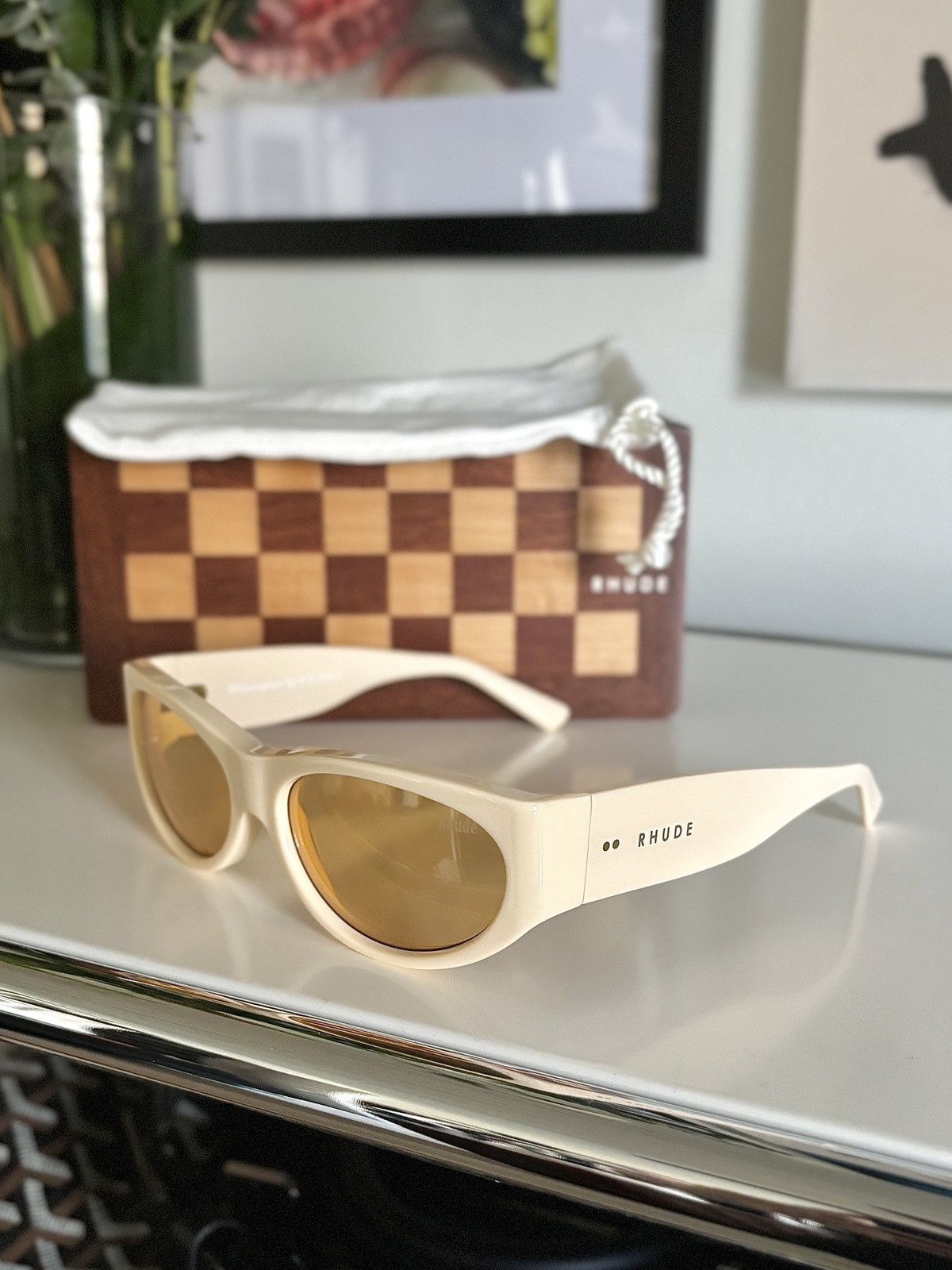 Rhude Rhude Rimless New Money Sunglasses | Grailed display picture 1