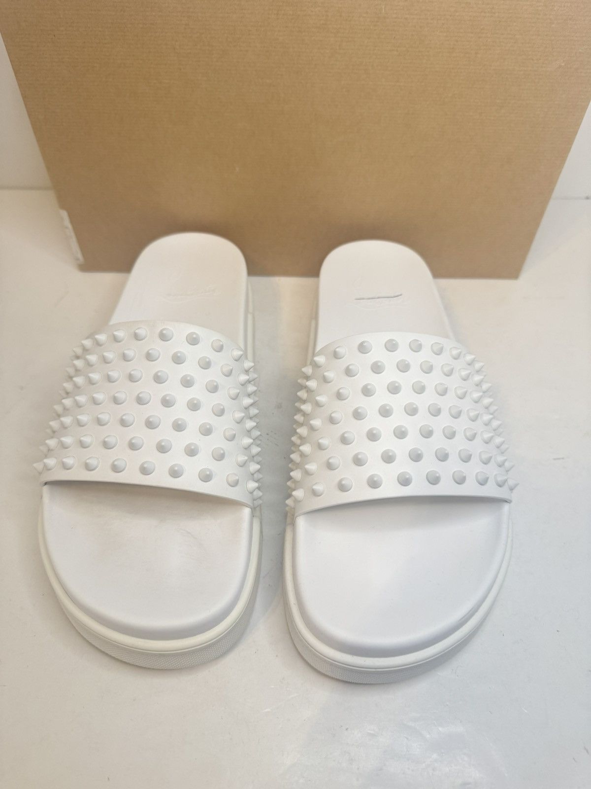 Christian Louboutin Christian Louboutin Spike Slides Size 44.5 Size US 11.5 / EU 44-45 - 3 Thumbnail