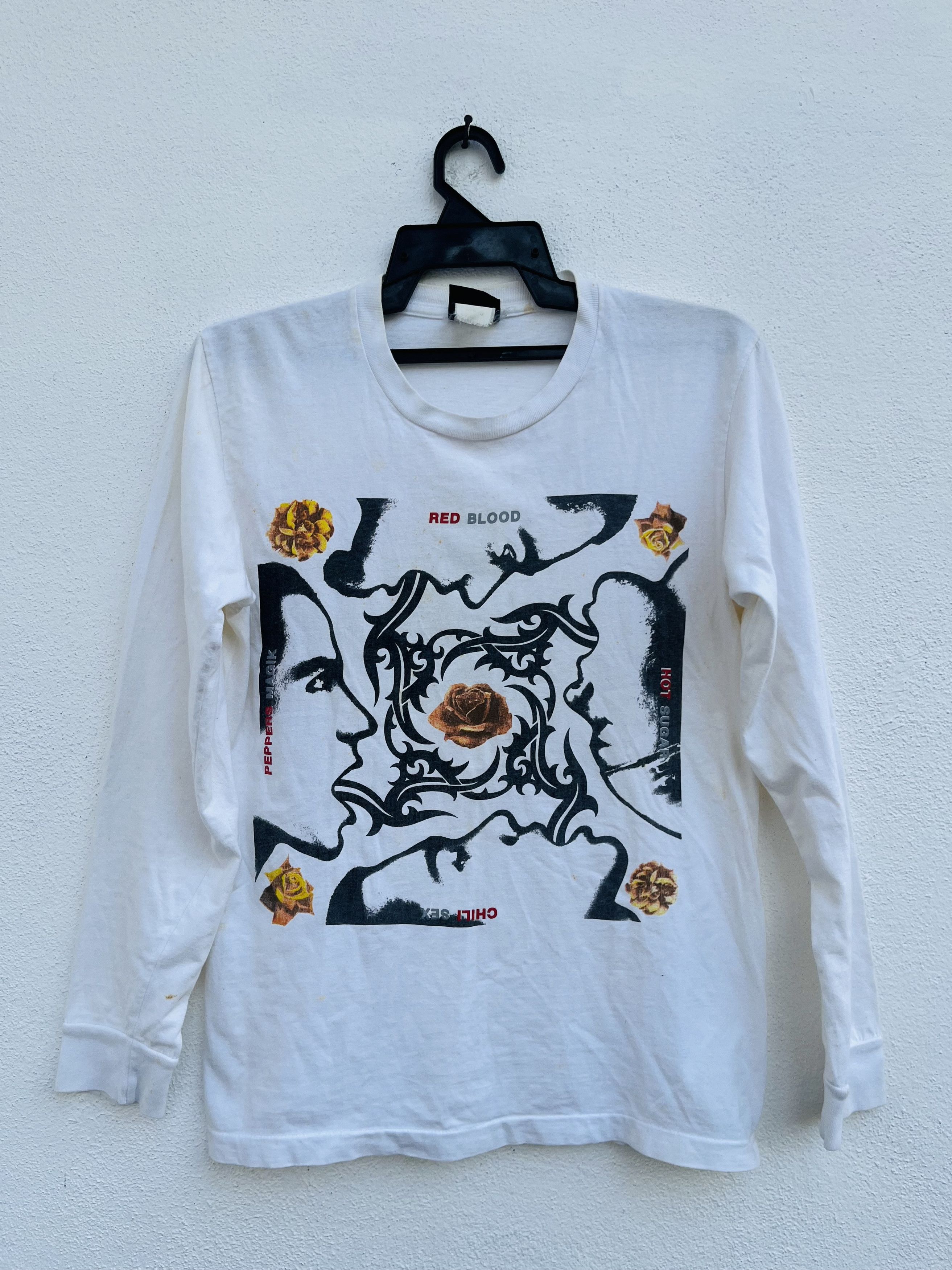 Band Tees × Vintage Vintage 90s Red Hot Chilli Peppers Rock Band Music Shirt Size US M / EU 48-50 / 2 - 1 Thumbnail