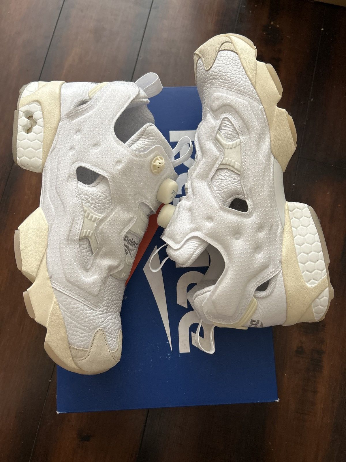 Palace × Reebok Palace X Reebok Instapump Fury Size 10 Mens Worn 1x Lightly Size US 10 / EU 43 - 4 Thumbnail