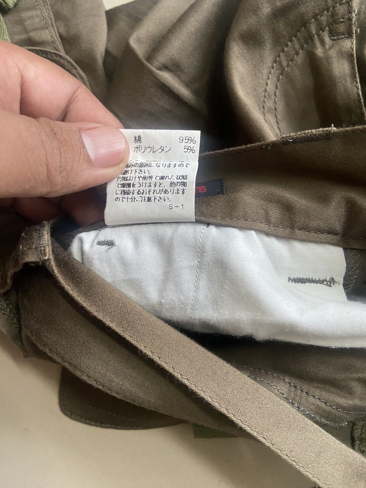 Japanese Brand Vintage Modem Lovers Tactical Bondage Flare Pants Size US 30 / EU 46 - 11 Thumbnail