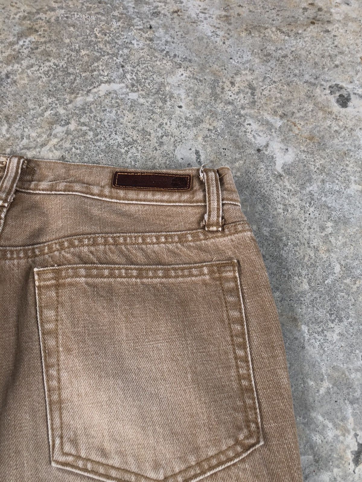 If Six Was Nine Japanese Big John Flared Jeans Distressed Jeans Size US 30 / EU 46 - 14 Thumbnail