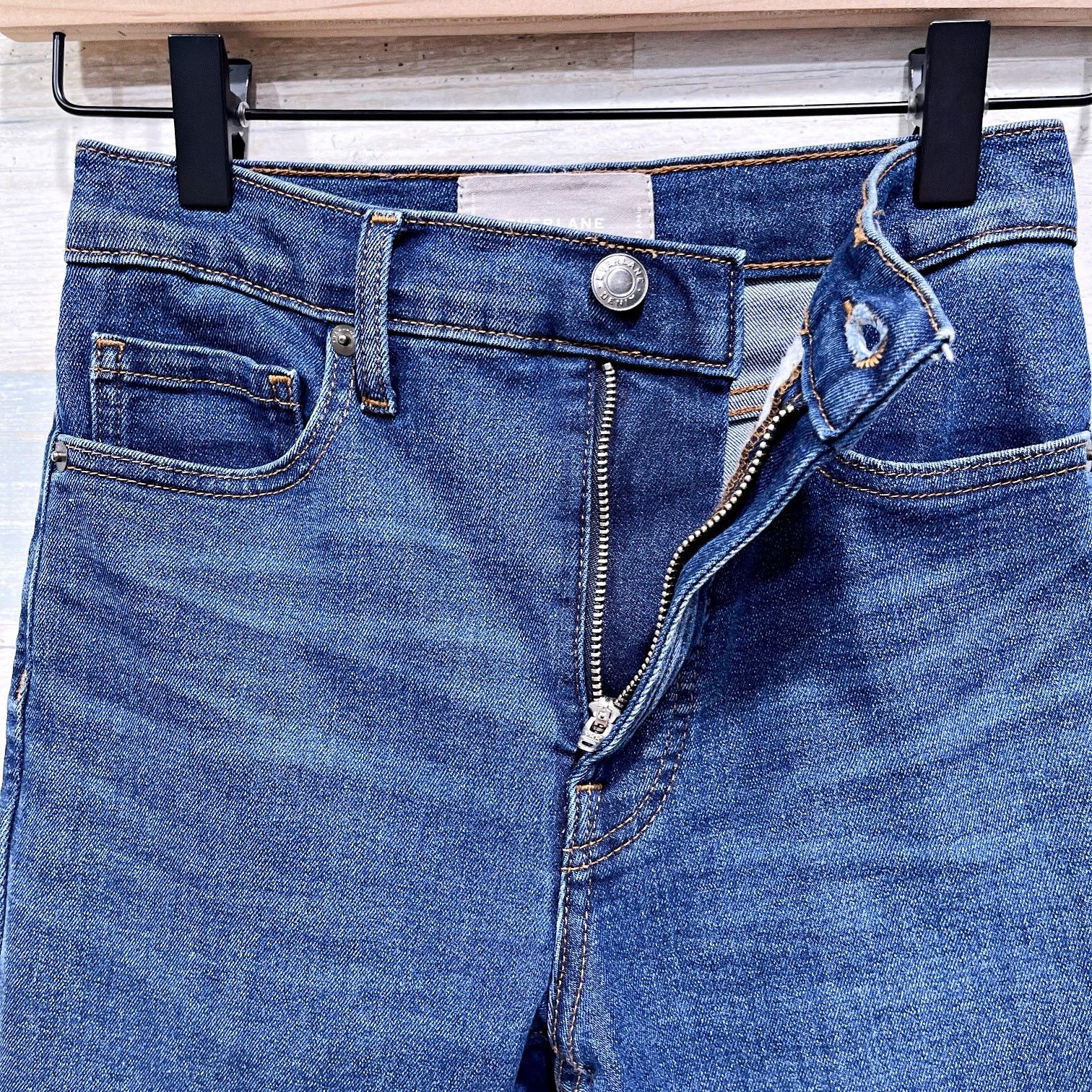 Everlane Everlane Authentic High-Rise Ankle Skinny Jeans 23 Size 23" - 3 Thumbnail
