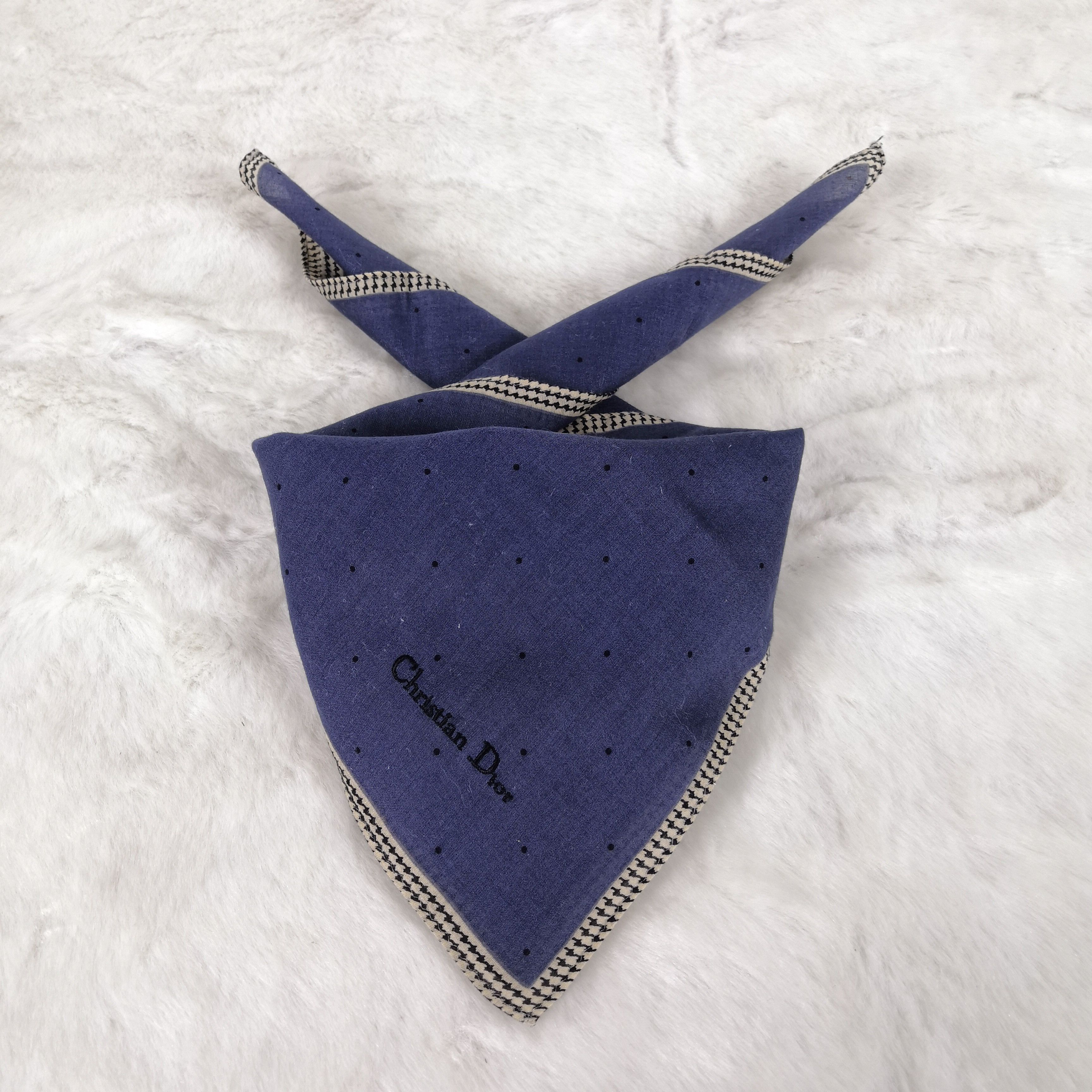 Christian Dior Monsieur Vintage Christian DIOR Handkerchief Neckerchief Bandana Size ONE SIZE - 1 Thumbnail