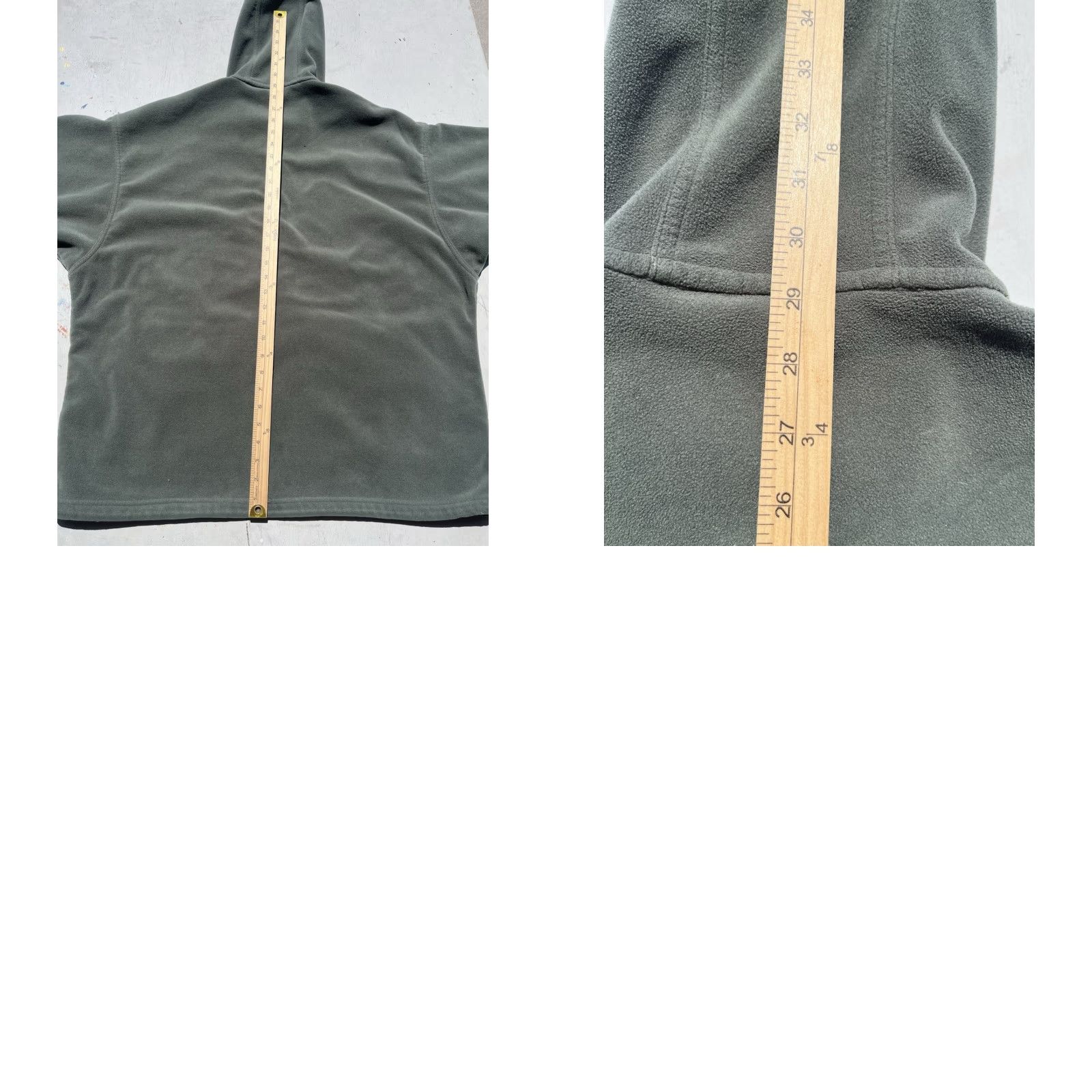 Patagonia Men's Patagonia Hoodie Green Solid XL Synchilla Zip USA Distress Active Outdoor Size US XL / EU 56 / 4 - 11 Thumbnail