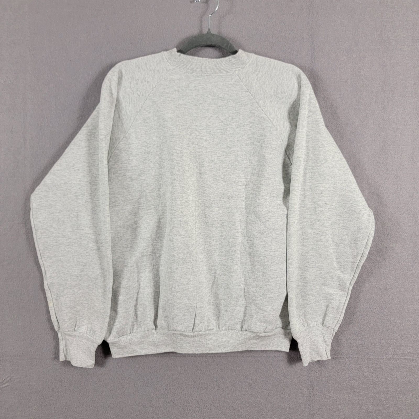 Fruit Of The Loom 80's Vintage Branson Gray LS Sweatshirt Fruit of the Loom L Size L / US 10 / IT 46 - 2 Thumbnail