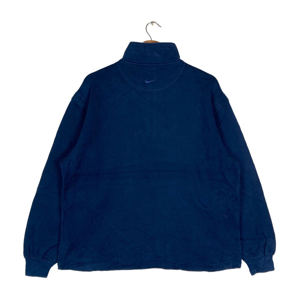 Nike Nike BOX Logo Quarter Zip Pullover Jumper Sweatshirt Size US M / EU 48-50 / 2 - 5 Thumbnail