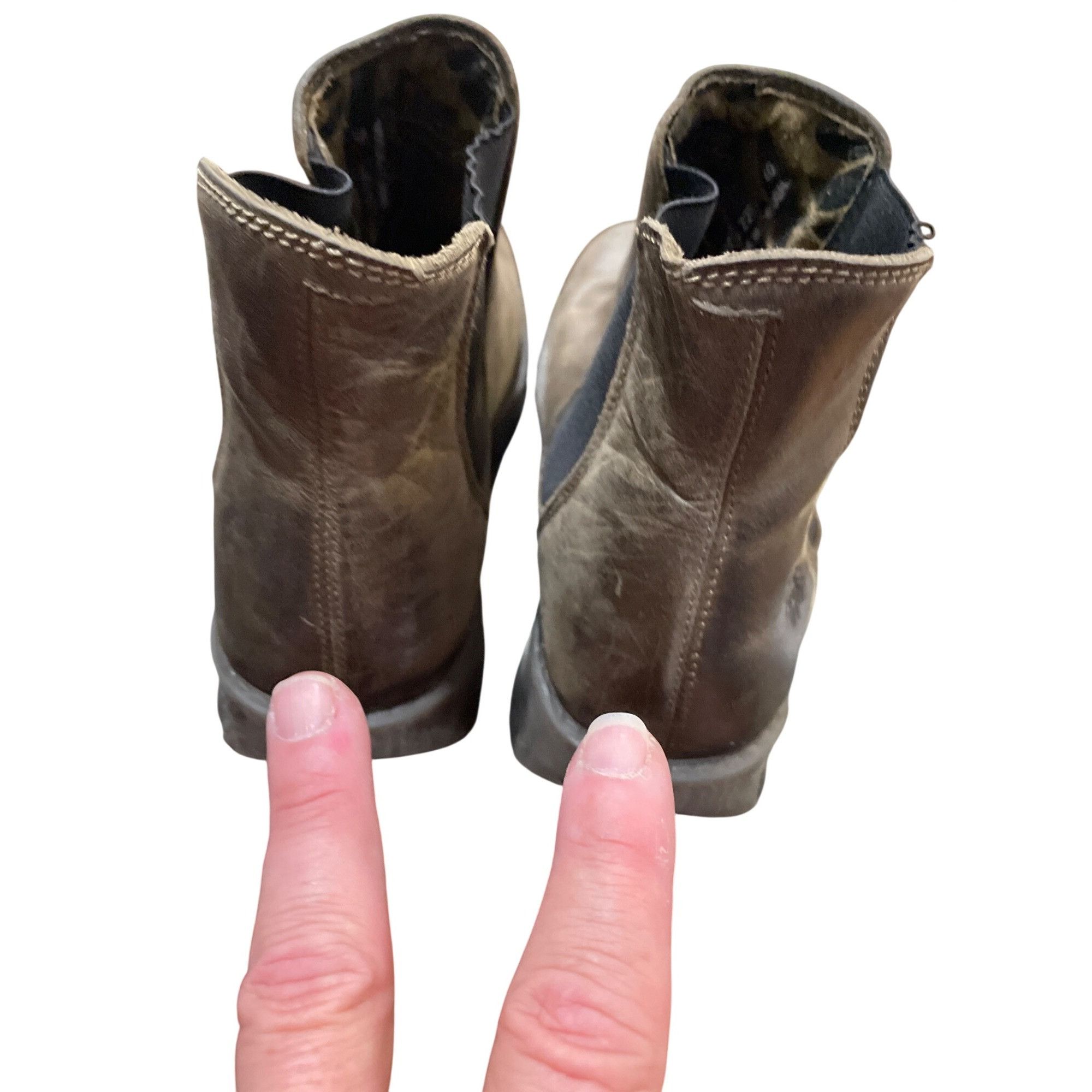 Fly London Fly London wms brown leather ankle boots booties sz 40/9-9.5 Size US 9.5 / IT 39.5 - 17 Thumbnail