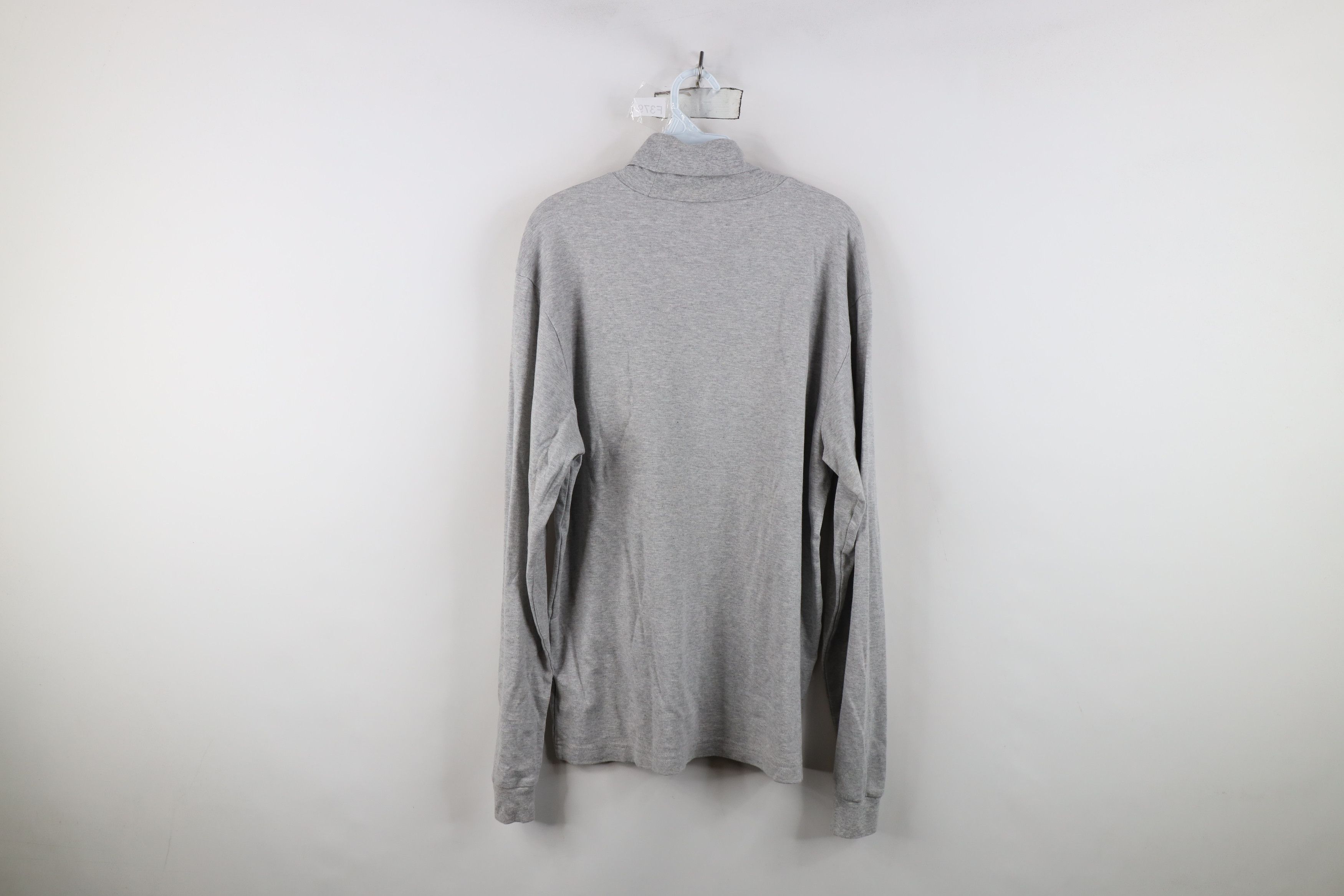 Eddie Bauer Vintage 90s Eddie Bauer Long Sleeve Turtleneck T-Shirt Gray Size US XL / EU 56 / 4 - 12 Thumbnail