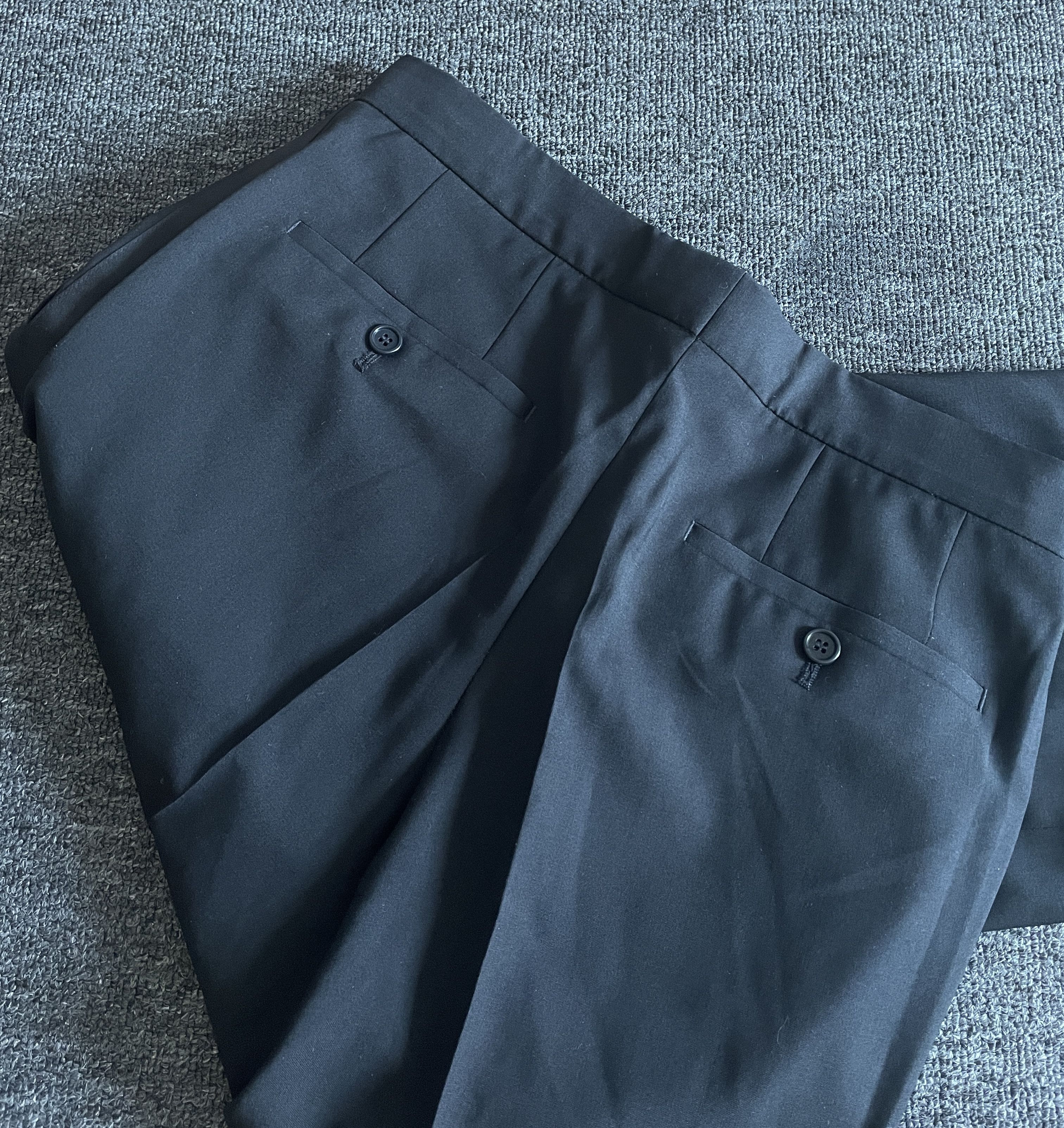 Hugo Boss Hugo Boss black wool Suits 3 pieces Size 48L - 6 Thumbnail