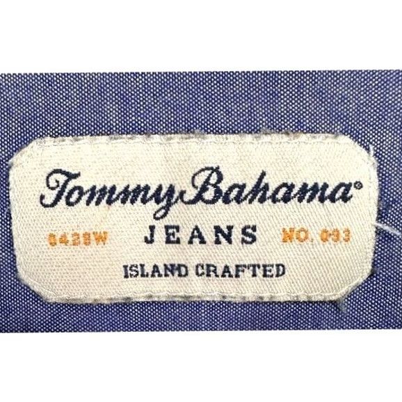 Tommy Bahama Tommy Bahama Shirt Men 2XL Blue Tartan Plaid Island Crafted Button Up Size US XXL / EU 58 / 5 - 4 Thumbnail