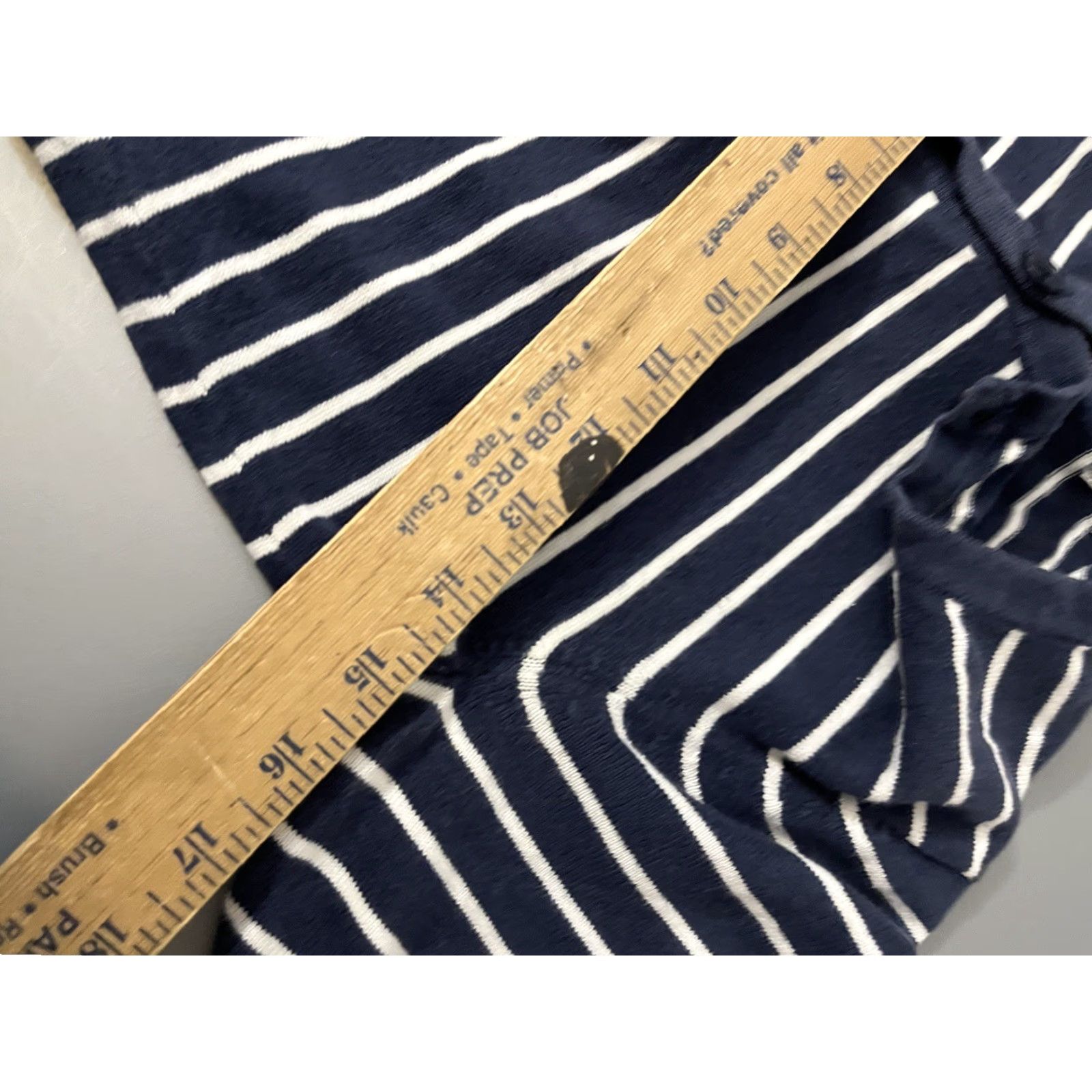 Van Heusen VAN HEUSEN Women Cardigan XS Navy Striped 3/4 Sleeve Cardigan Size XS / US 0-2 / IT 36-38 - 5 Thumbnail