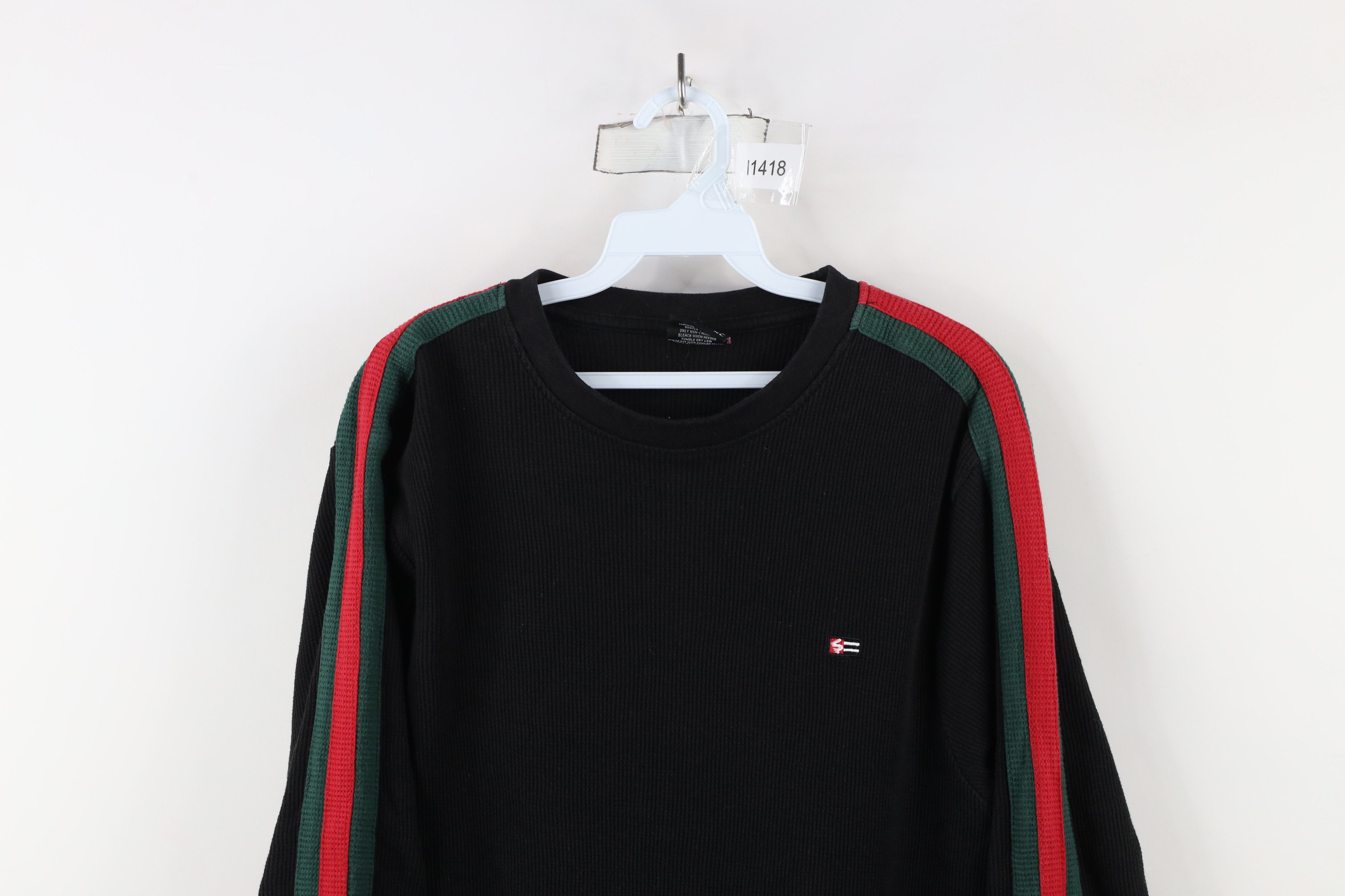 Southpole × Vintage Vintage Y2K Southpole Waffle Knit Long Sleeve T-Shirt Size US XL / EU 56 / 4 - 2 Thumbnail