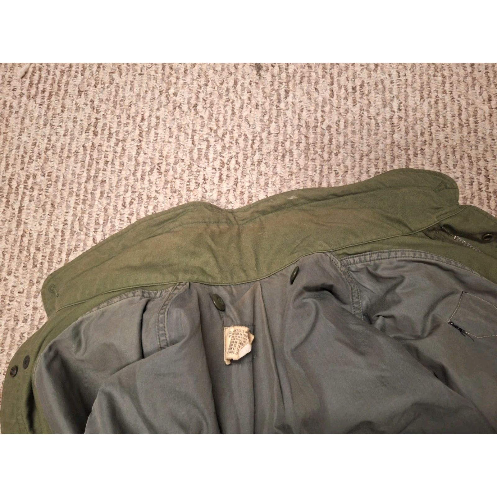 Vintage VINTAGE Unbranded Jacket Military Jacket Shirt? Size US S / EU 44-46 / 1 - 2 Thumbnail