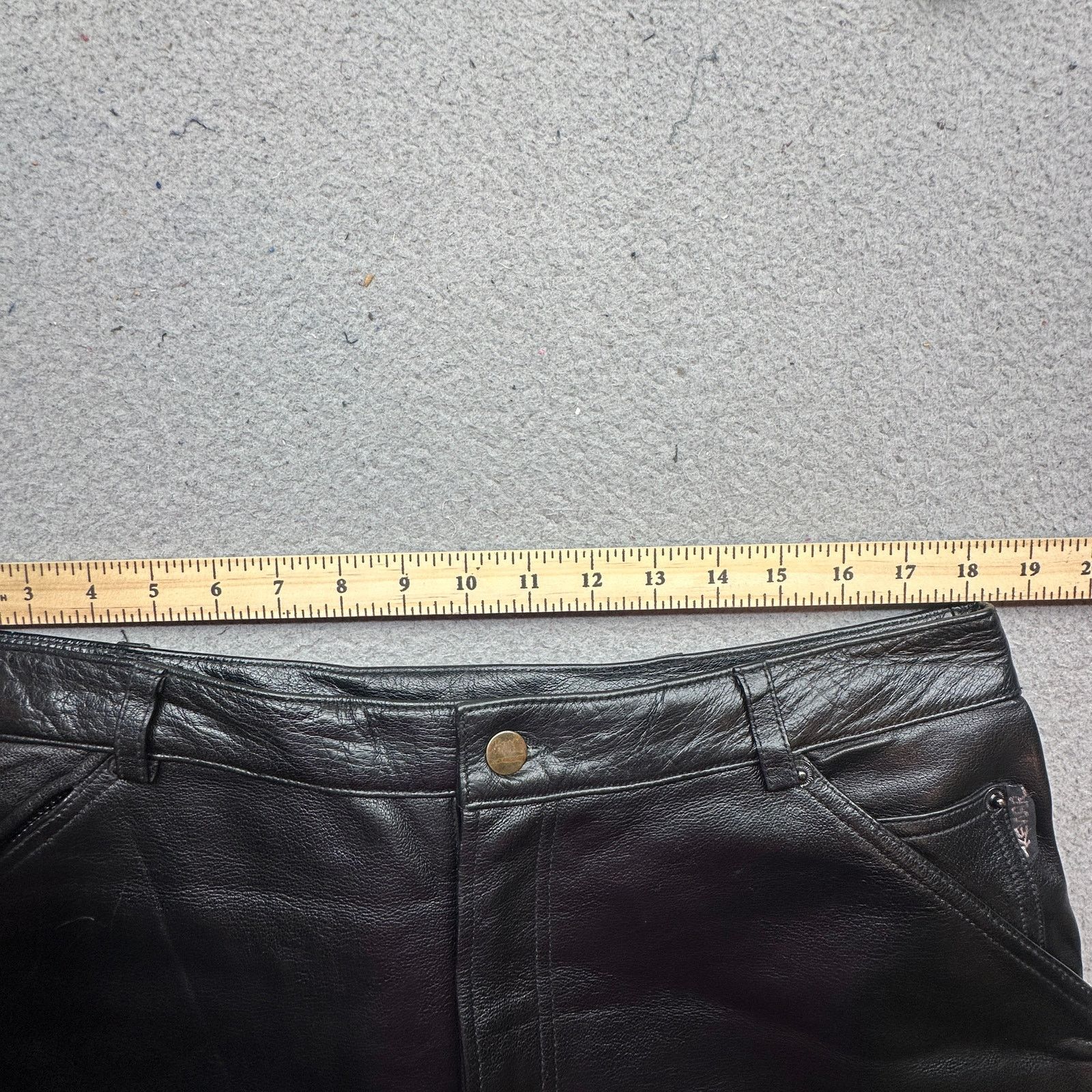 Other VTG First Racing Riding Gear Motorcycle Leather Pants 36x35 Size US 36 / EU 52 - 4 Thumbnail