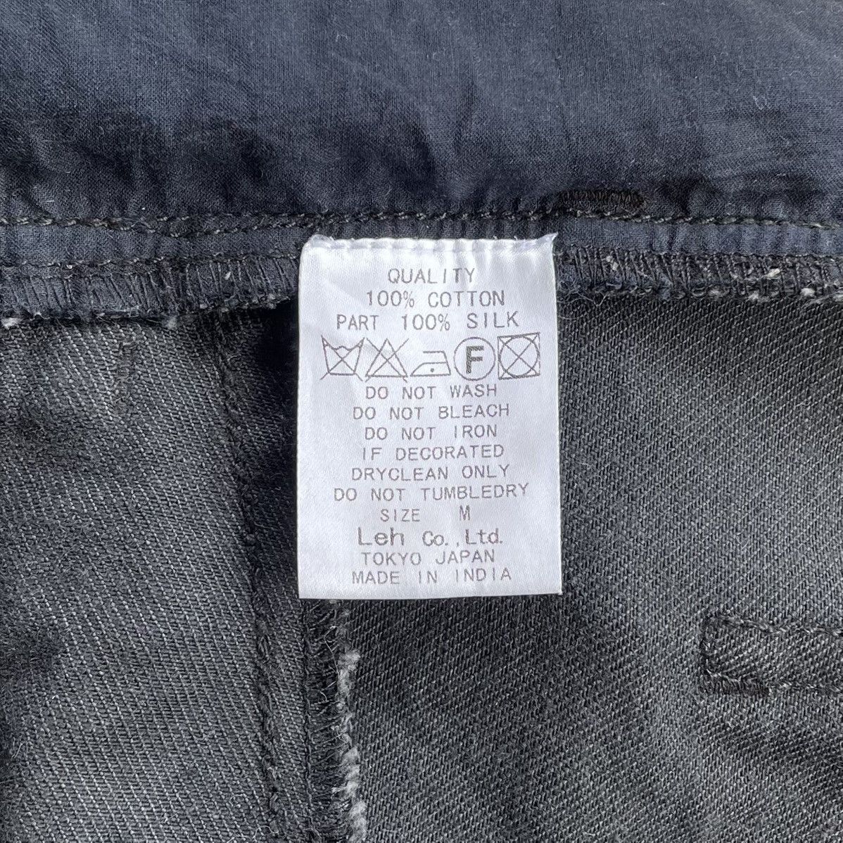 Japanese Brand Rare Vintage Leh Patchwork Jeans Size US 32 / EU 48 - 5 Thumbnail
