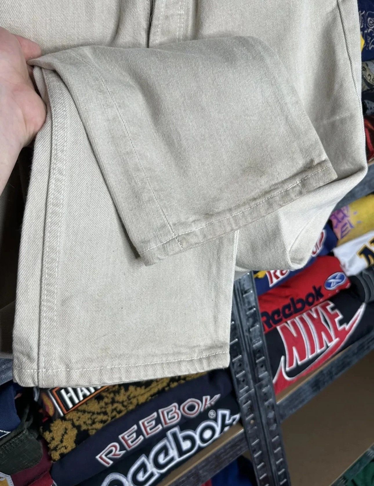 Levi's 31/34 Crazy Vintage 90s Levi’s 501 Jeans Light Wash Tapered Size US 31 - 6 Thumbnail