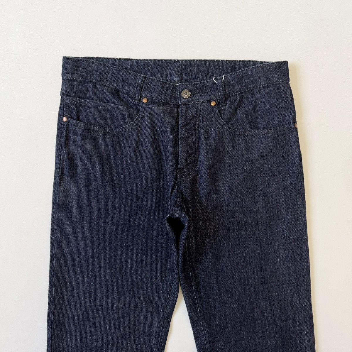 Maison Margiela A/W 08 Straight Fit Raw Blue Denim Jeans Size US 32 / EU 48 - 4 Thumbnail