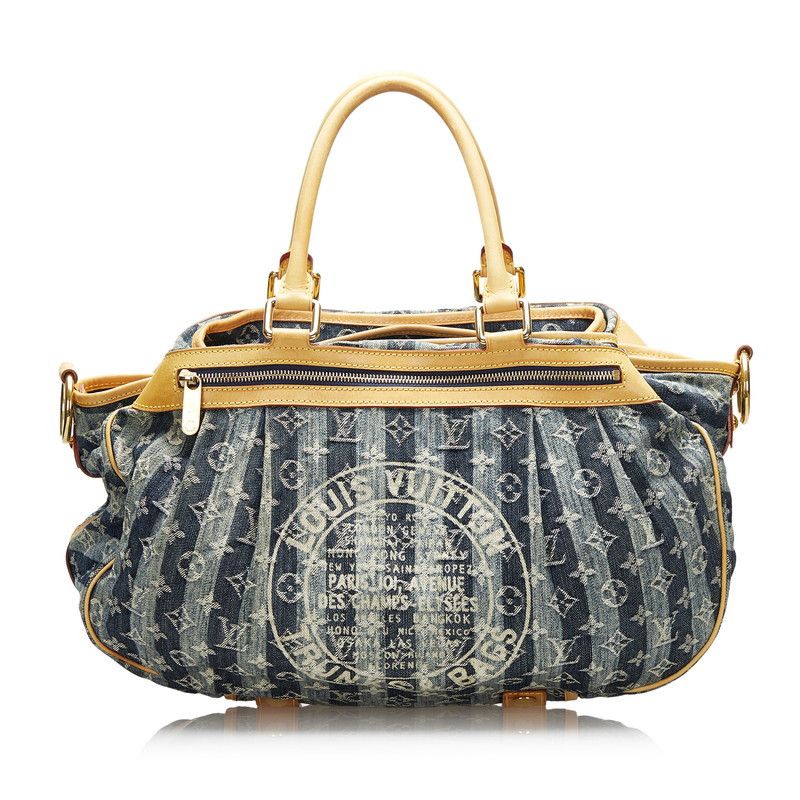 Louis Vuitton Monogram Denim Kavalier GM Shoulder Bag