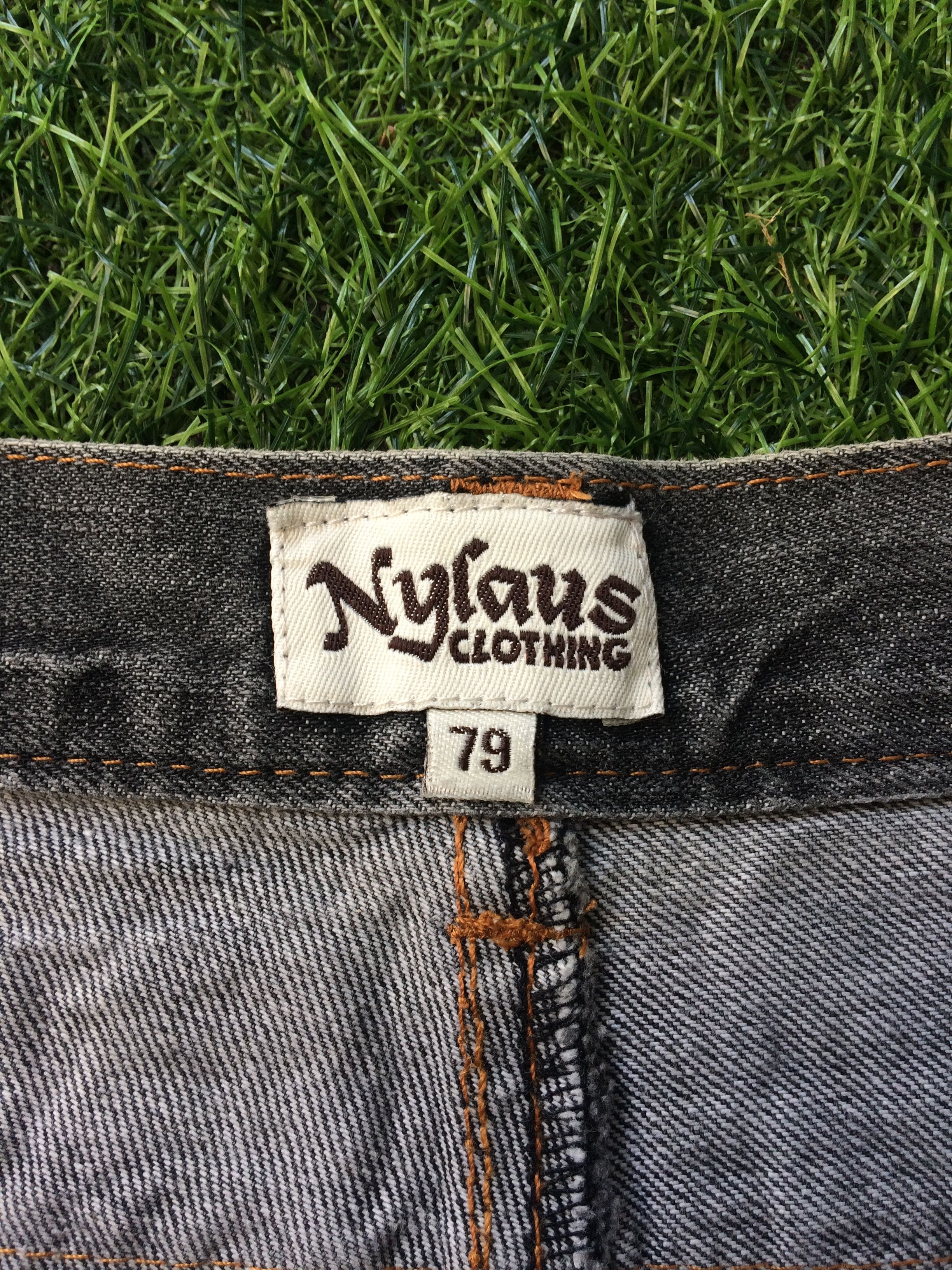 Japanese Brand Distressed Japanese Double Waist Denim #D-670 Size US 29 - 13 Thumbnail