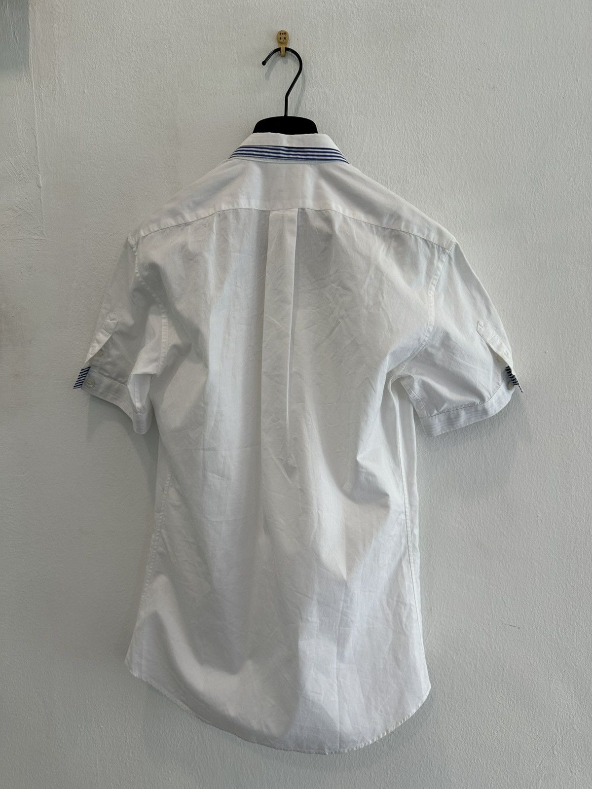 Alexander McQueen Alexander Mcqueen Double Collar Shirt Size US M / EU 48-50 / 2 - 2 Thumbnail