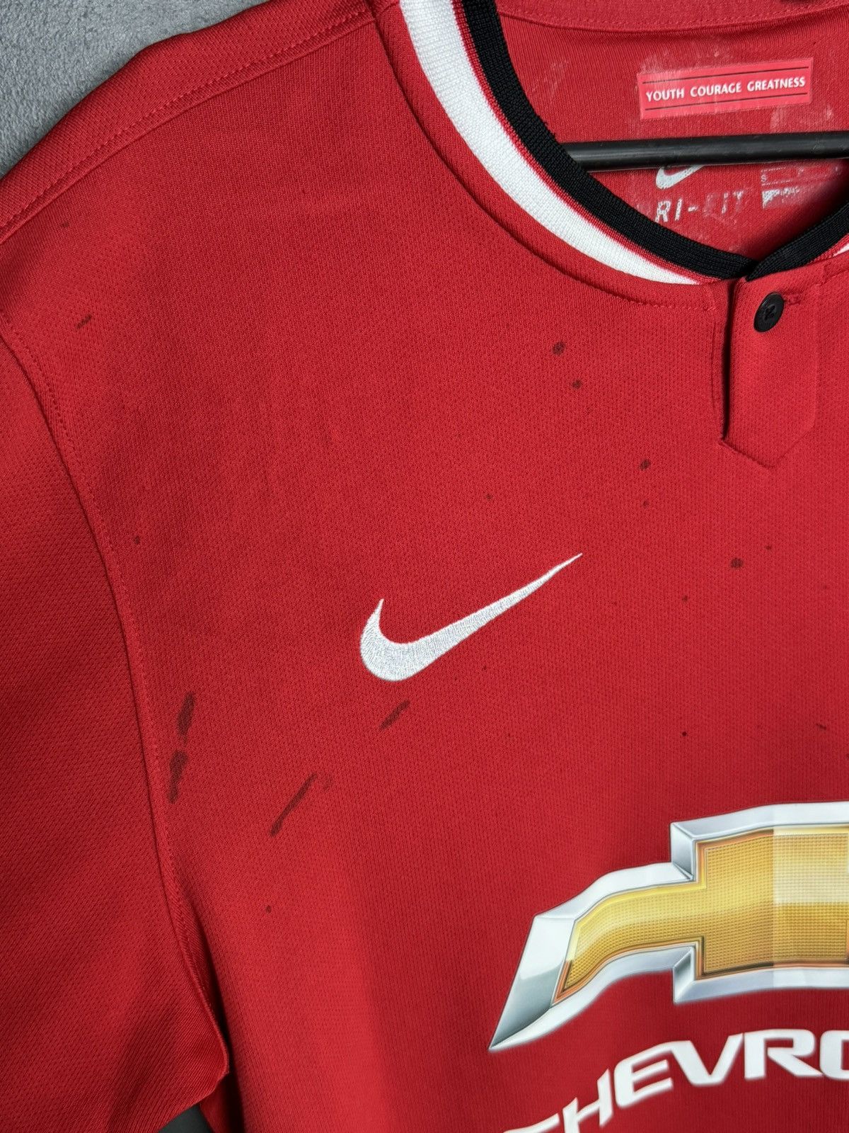 Nike Manchester United 14/15 Home Di Maria Football Jersey Size US S / EU 44-46 / 1 - 8 Thumbnail