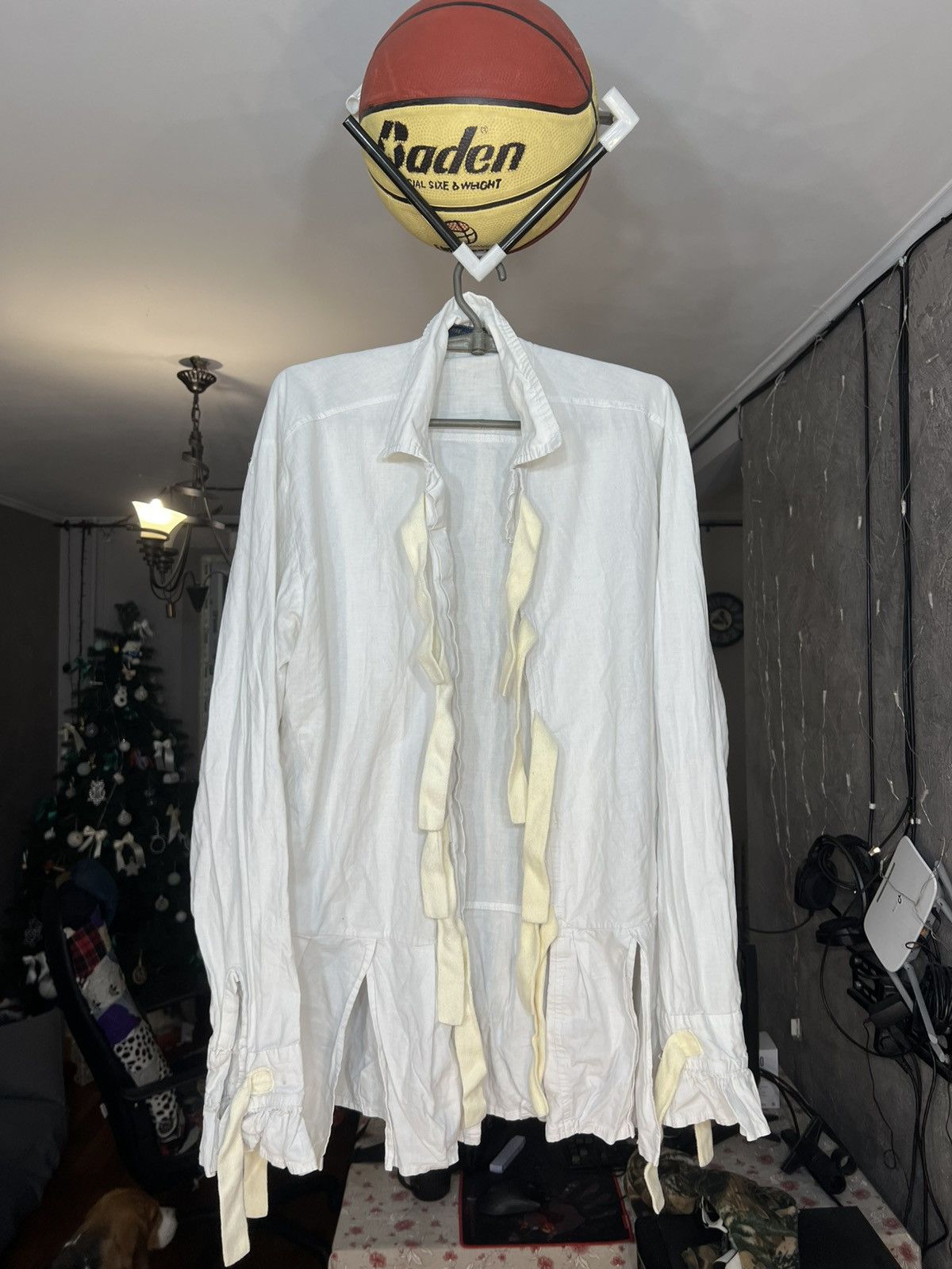 Other Artificial Eye Kensington London Pirate Lace Shirt (Rare) Size US L / EU 52-54 / 3 - 5 Thumbnail