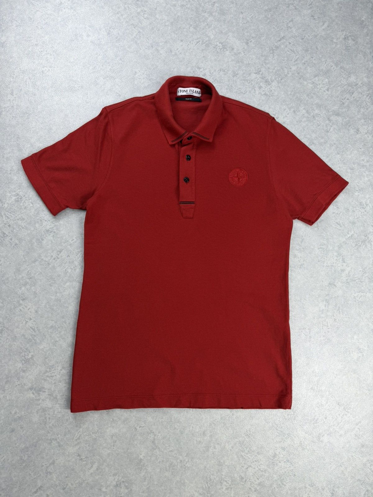Stone Island Stone Island Coral Polo Shirt Slim Fit Size L 100% Cotton Size US L / EU 52-54 / 3 - 1 Thumbnail
