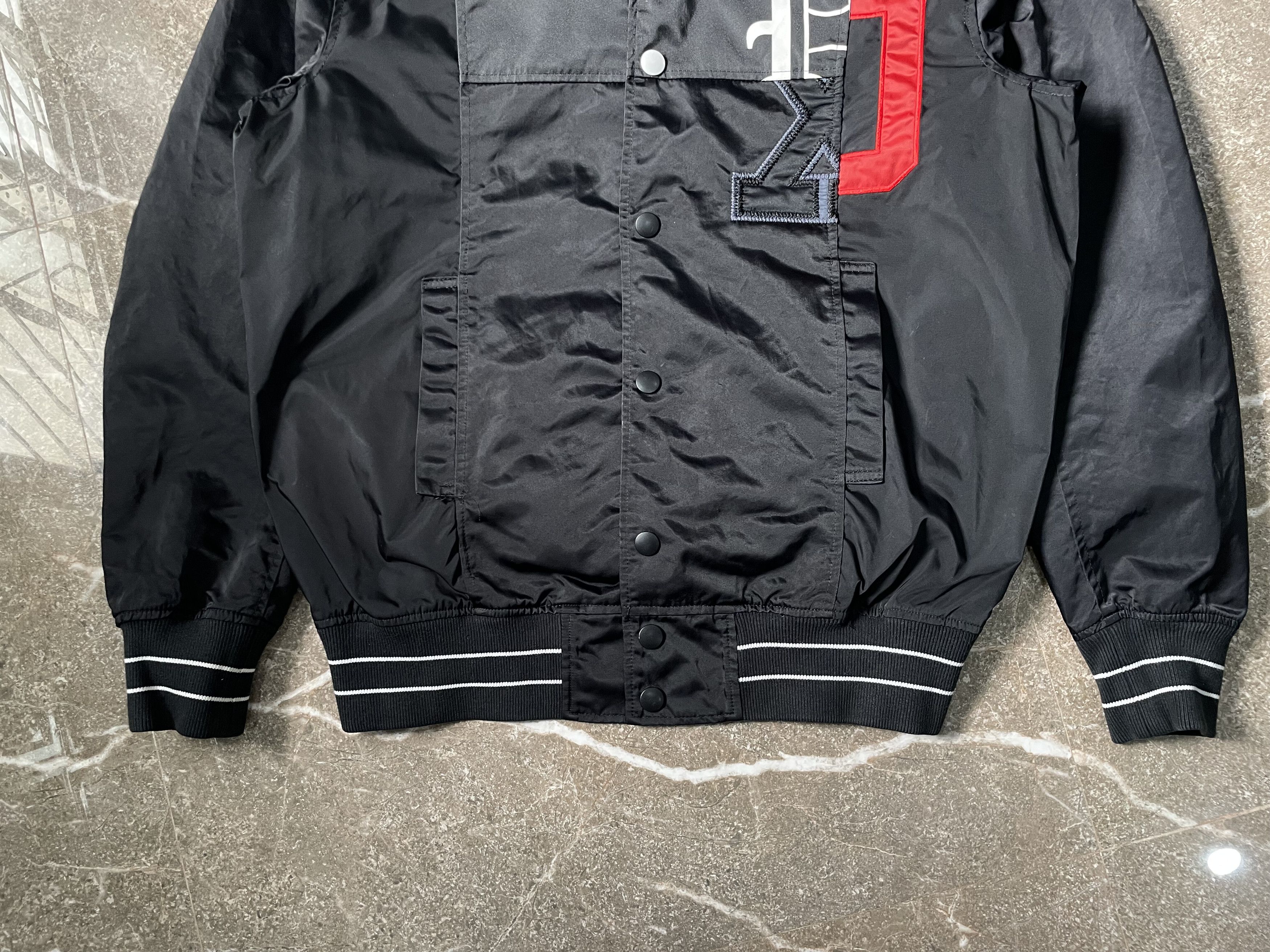 Facetasm FACETASM - Runway 16SS - MIXED STADIUM JACKET Size US M / EU 48-50 / 2 - 4 Thumbnail