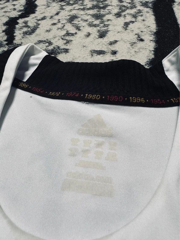 Adidas Adidas German national team vintage white black XXL jersey Size US XXL / EU 58 / 5 - 4 Thumbnail
