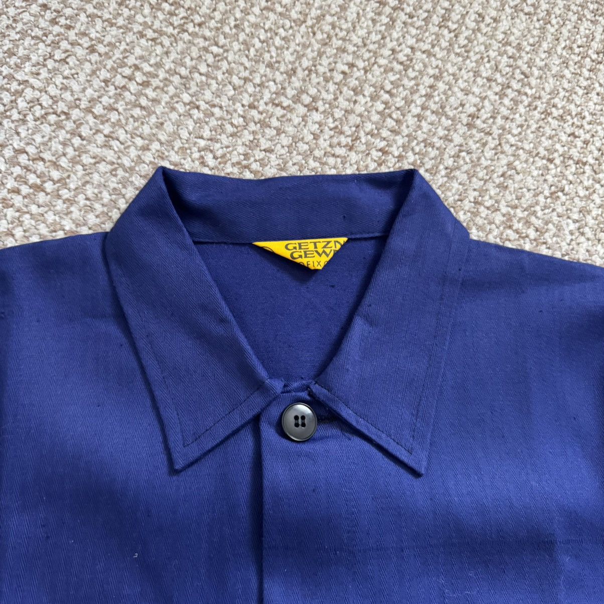 Le Laboureur German deadstock vintage HBT works french jacket Size US M / EU 48-50 / 2 - 2 Thumbnail