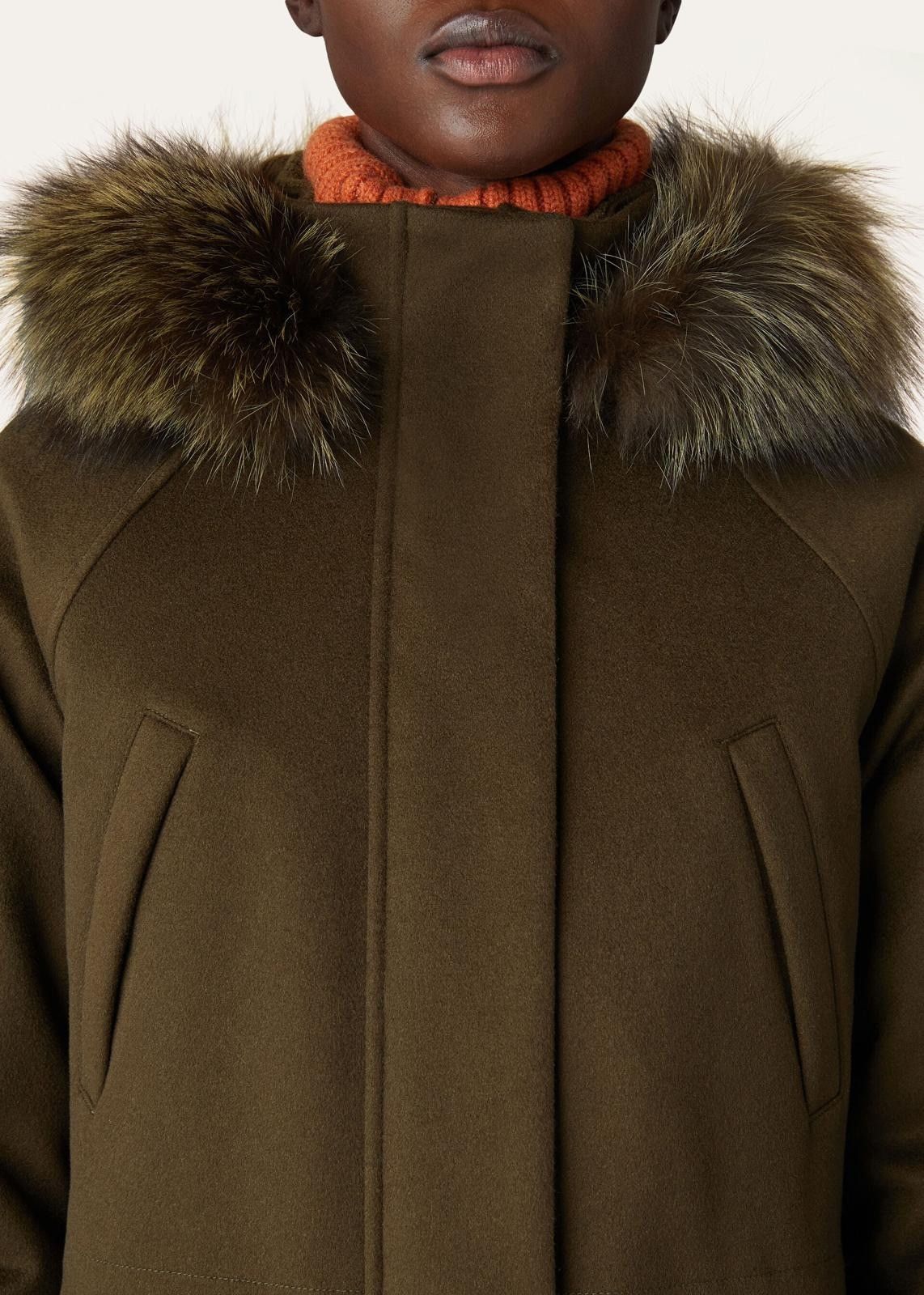 Loro Piana o1srvl11e1124 Icery Long Jacket in Brown Size XS / US 0-2 / IT 36-38 - 3 Thumbnail