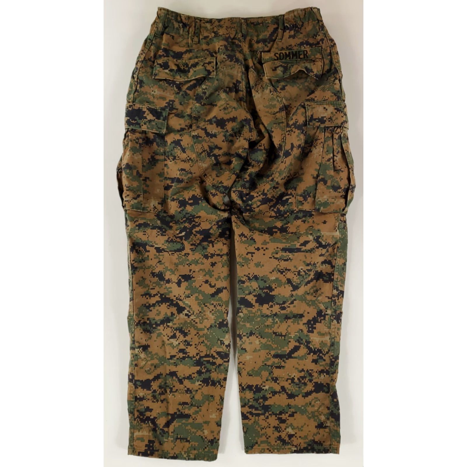 Vintage US Navy Pants Marpat Camo Mens M Reg 33x31.5 Cargo Inseam 31 Men Camouflage 34 Reg Size US 34 / EU 50 - 4 Thumbnail