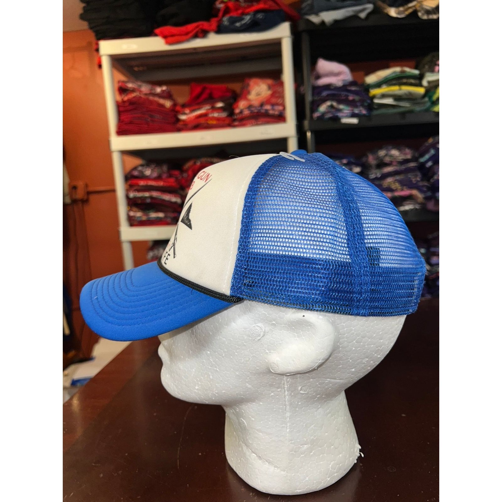 Vintage Salt Life Hat Board & Gun Club No Sea Rough Snapback Cap Size ONE SIZE - 3 Thumbnail