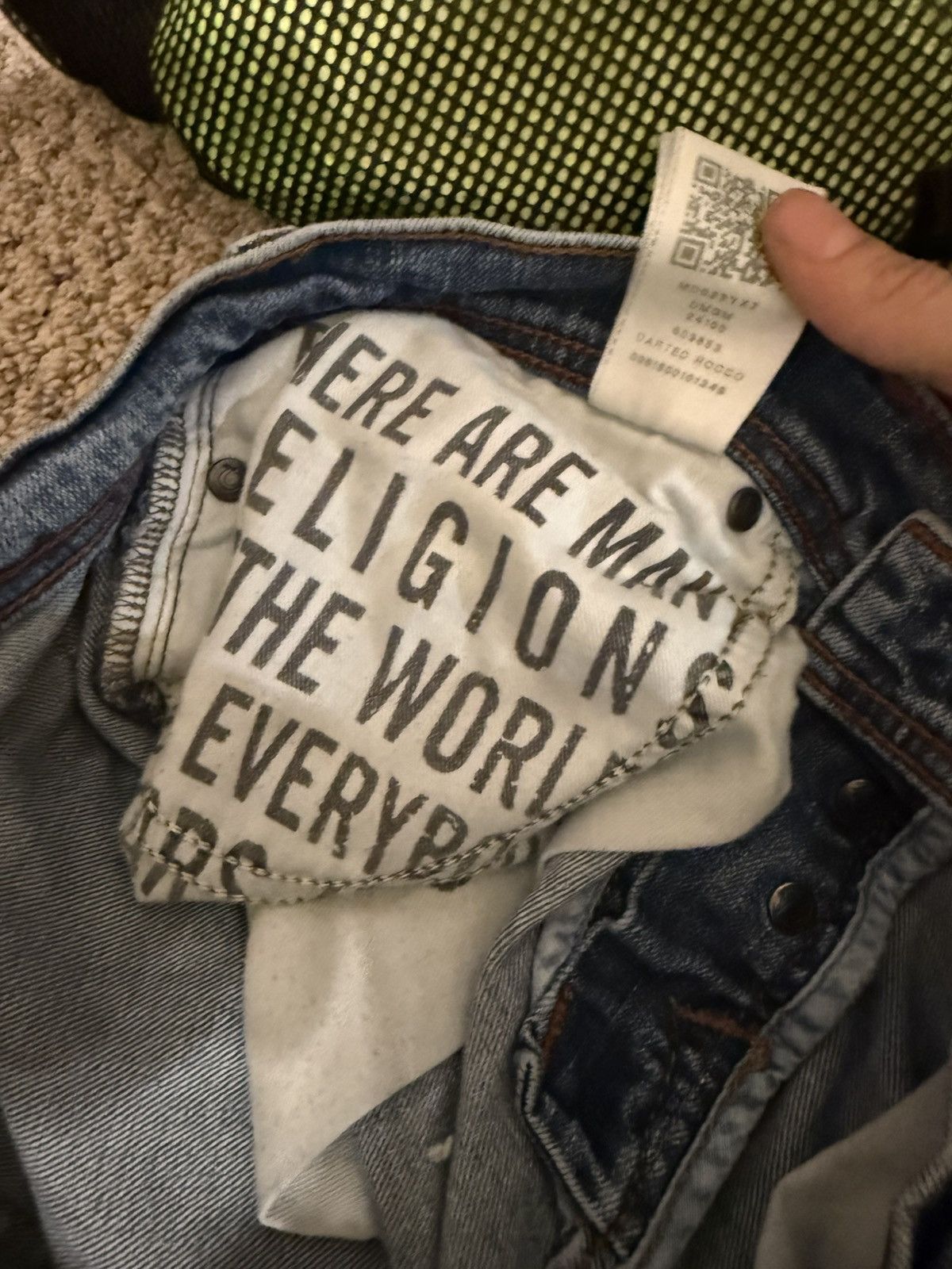 True Religion True Religion x Russell Westbrook Rocco Skinny Jean🔥 Size US 28 / EU 44 - 7 Thumbnail
