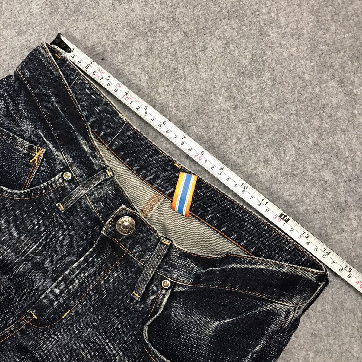 Japanese Brand BANANA STYLE DENIM DISTRESSED JEANS EDWIN PANTS Size US 28 / EU 44 - 13 Thumbnail