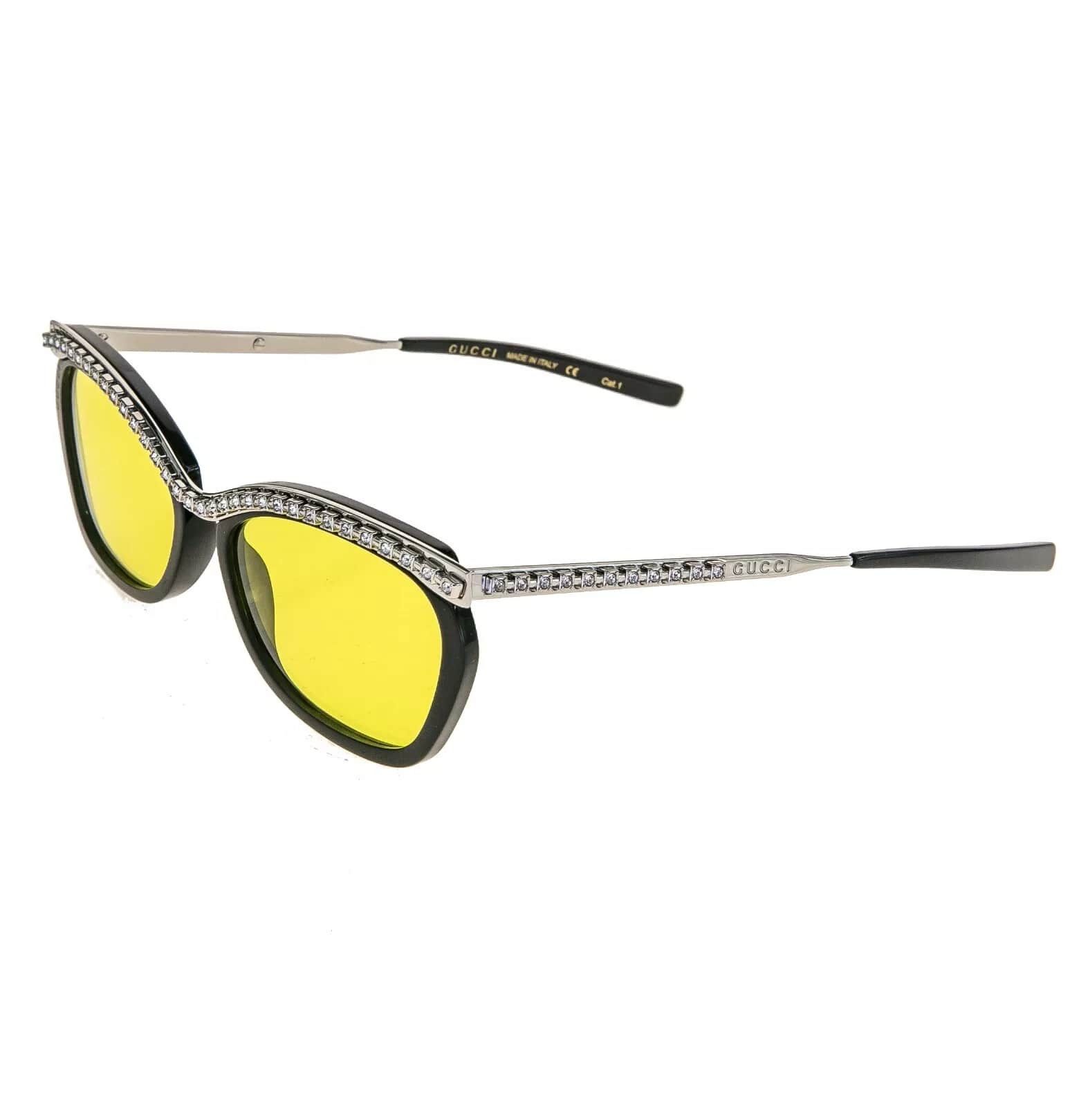 Gucci GUCCI AUTHENTIC Hollywood Forever 0617 Sunglass GG0617S 003 Size ONE SIZE - 5 Thumbnail