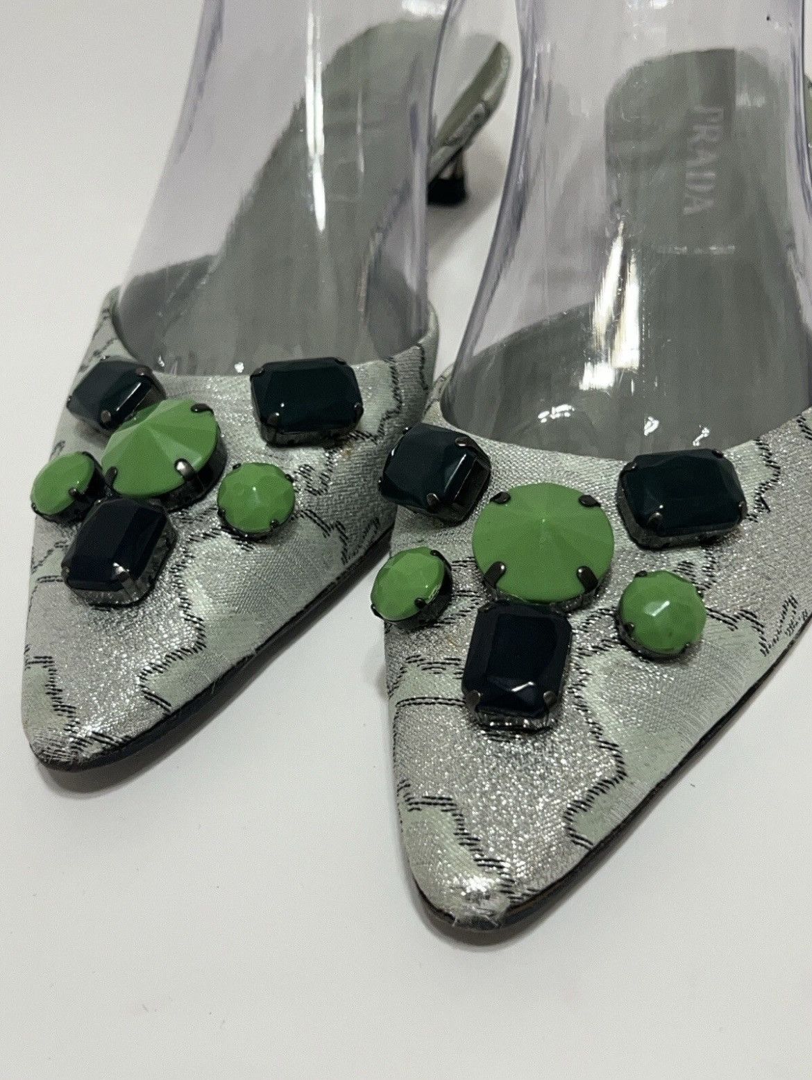 Prada 2003 vintage prada kitten mule Size US 6 / IT 36 - 5 Thumbnail