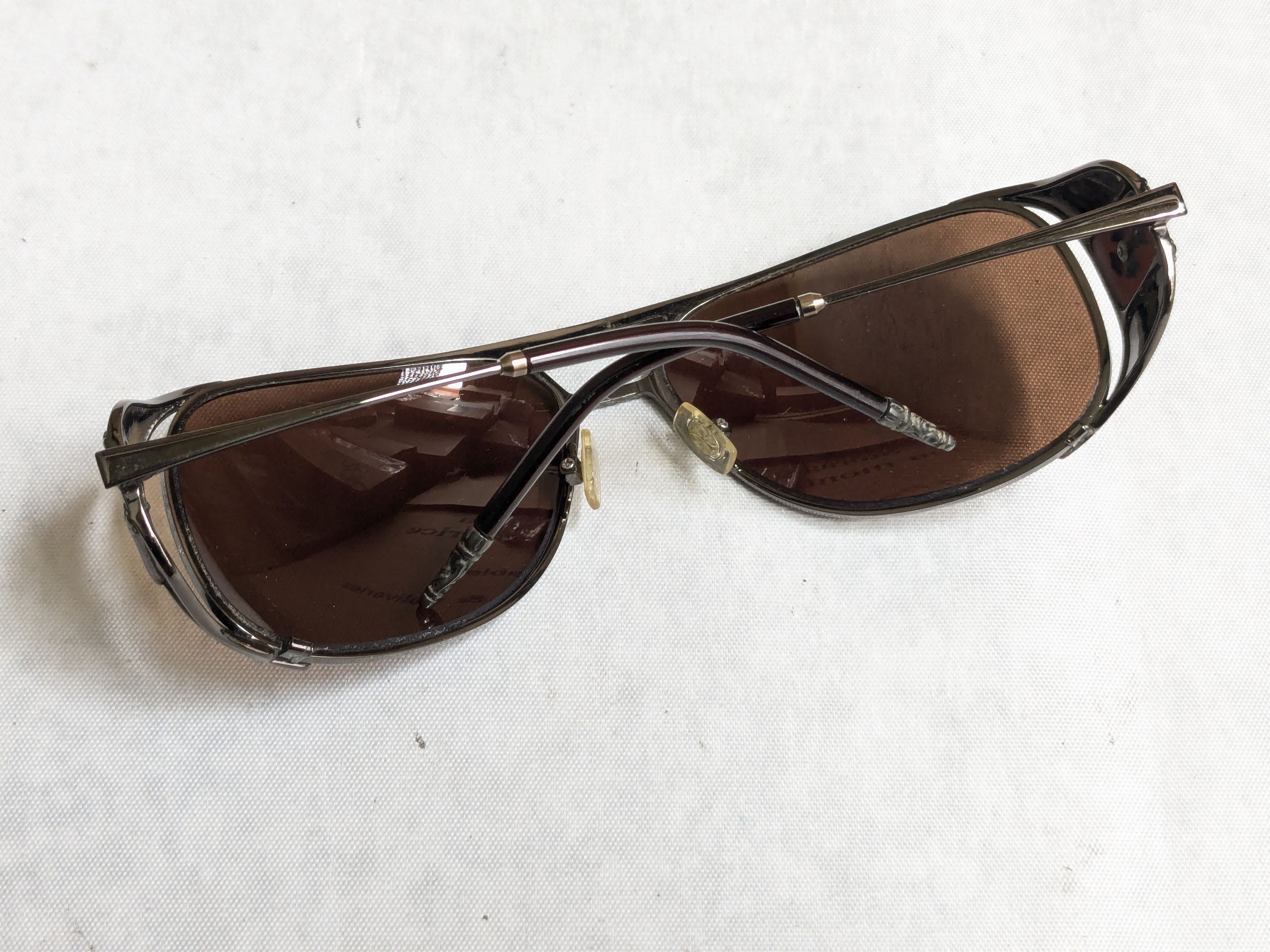 Chrome Hearts Chrome Hearts Sunglasses Jones Brown Aviator Cross Size ONE SIZE - 12 Thumbnail