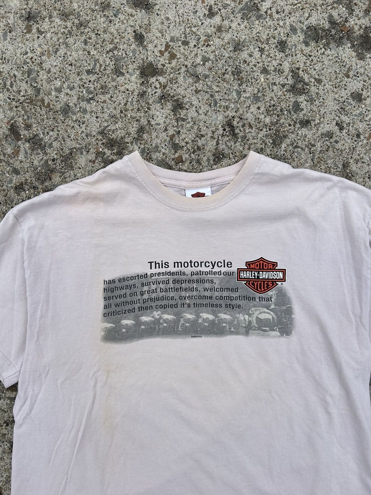 Harley Davidson × Vintage 2004 Harley Davidson “This Motorcycle…” tee Size US XL / EU 56 / 4 - 1 Thumbnail