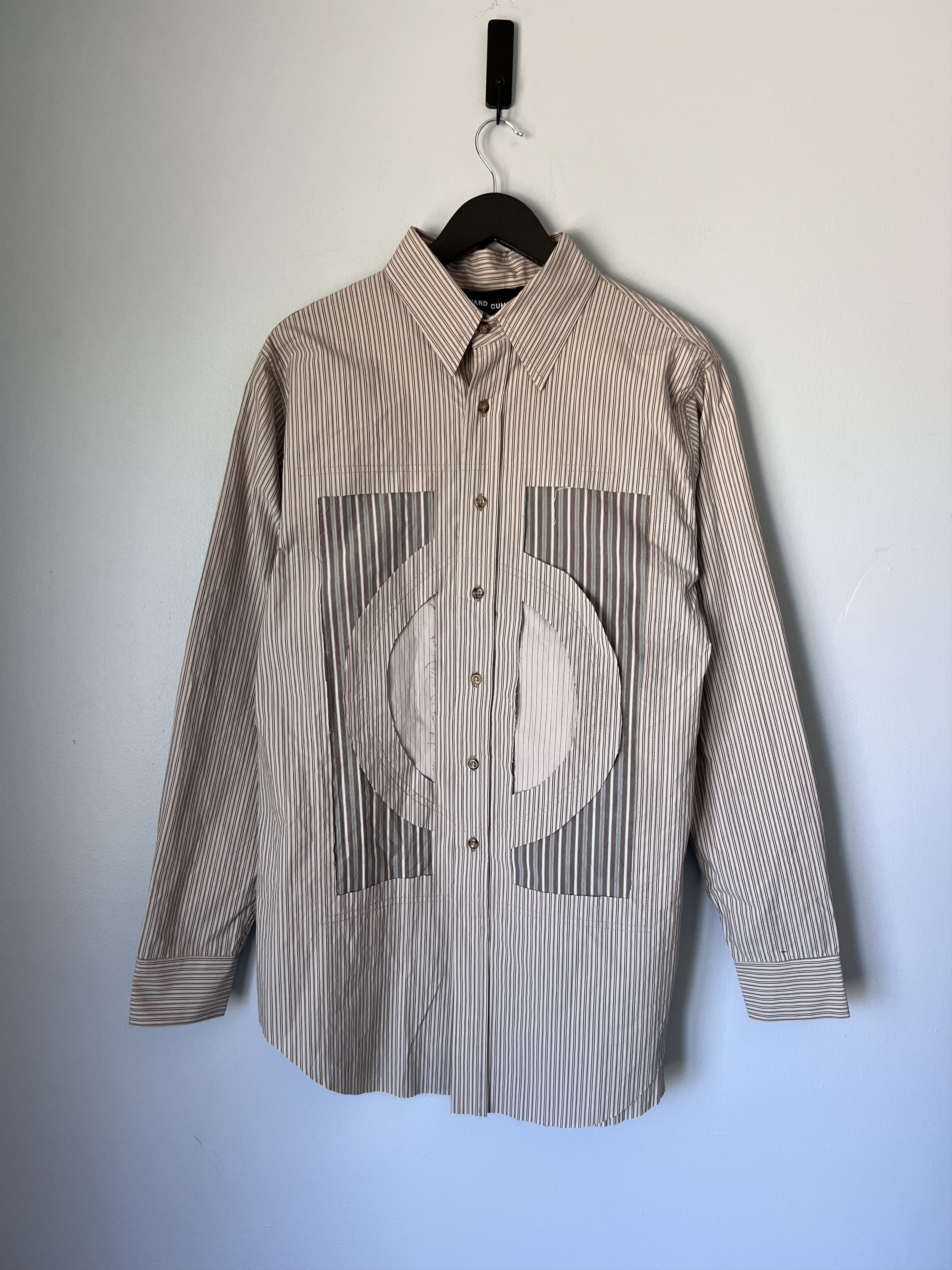 Edward Cuming Edward Cuming Collage Button Up Shirt in Beige Size US L / EU 52-54 / 3 - 1 Thumbnail