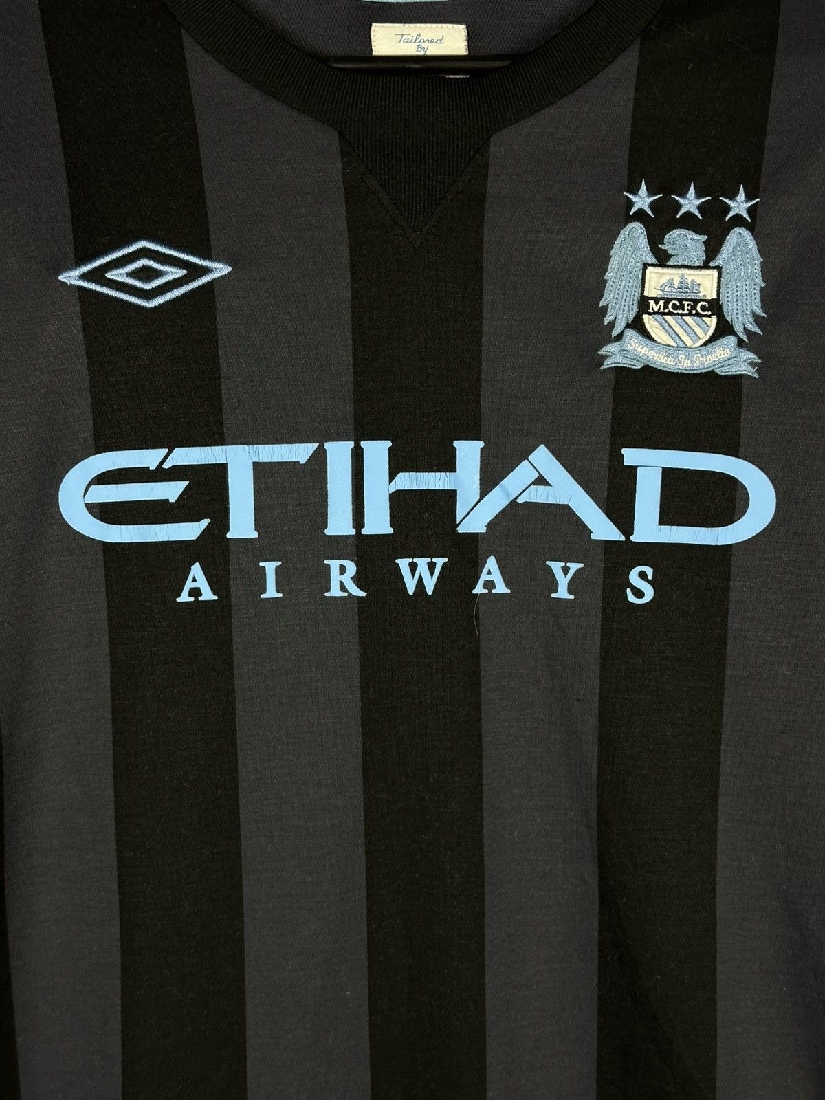 Umbro Manchester City Third football shirt 2012 Soccer Umbro Jerse Size US L / EU 52-54 / 3 - 2 Thumbnail