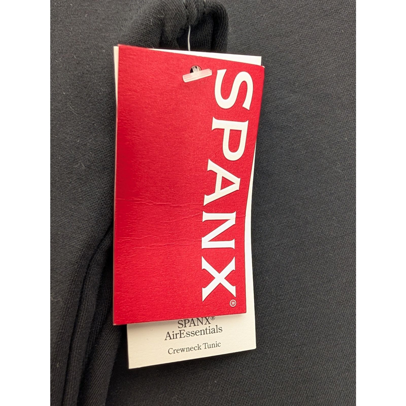 Spanx NWT Spanx AirEssentials Crewneck Tunic in Very Black size L Size XL / US 12-14 / IT 48-50 - 4 Thumbnail