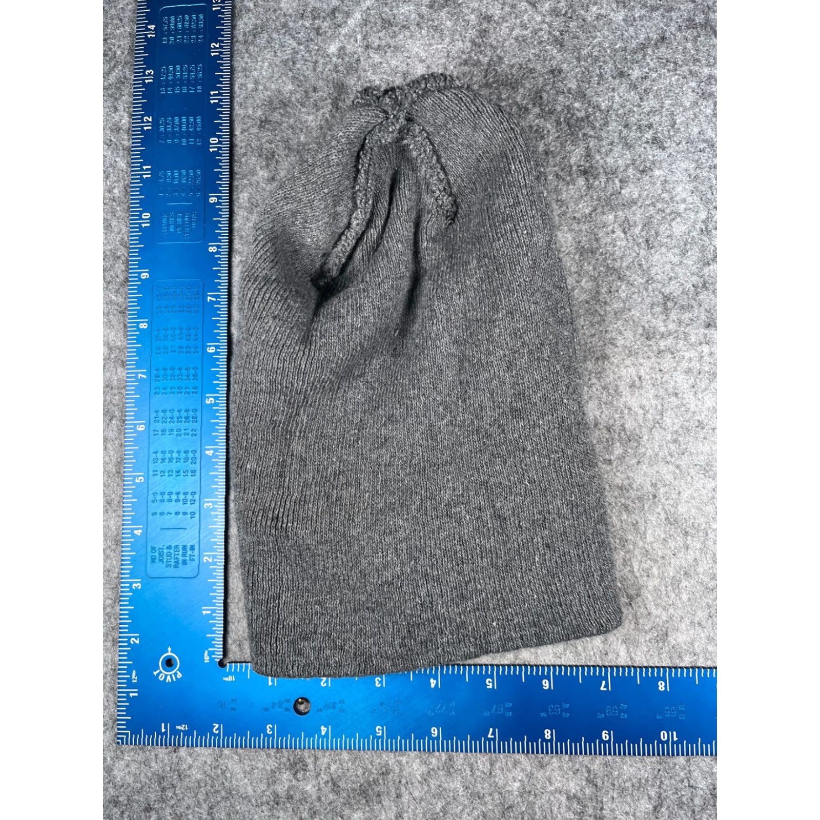 Vintage Momentum Beanie Toque Adult One Size Gray Knit Wool Blend Beanie Weight Lightweight Unisex Adults Seasonal Outdoor Ski Mens Women Girls Boys Size ONE SIZE - 6 Thumbnail