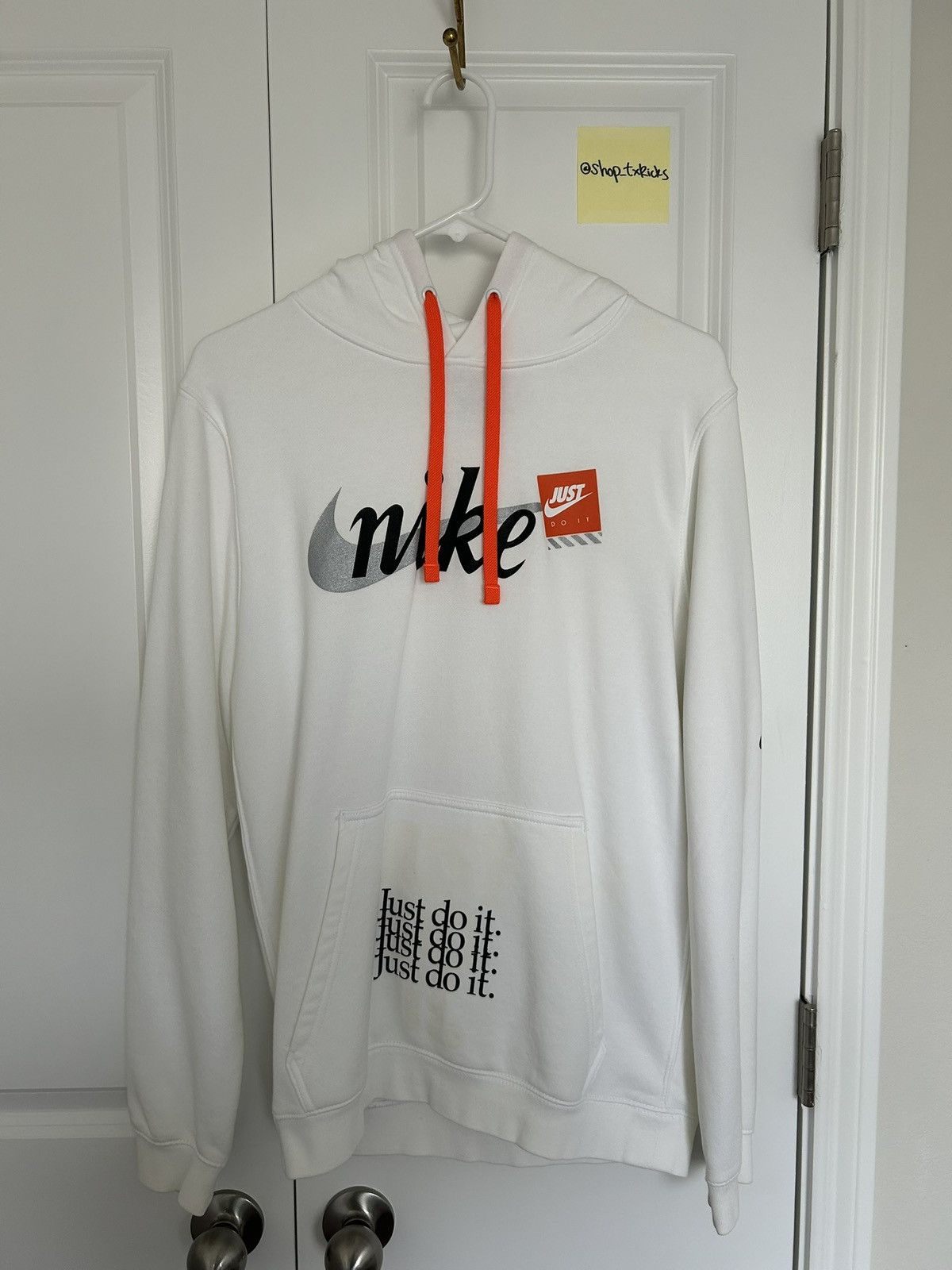 Nike Nike “Just Do It” Hoodie Size US S / EU 44-46 / 1 - 8 Thumbnail