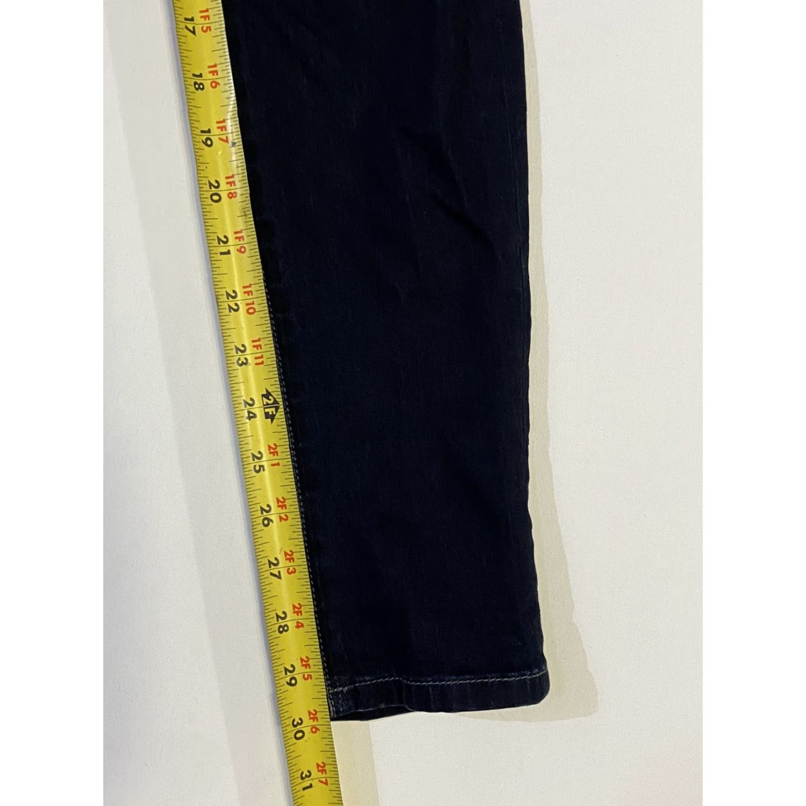 Vintage Joe's Jeans Chelsea Fit Dark Wash Skinny Jeans Size 25 Women Regular Denim Zip Zipper Comfort Stretch Cotton Blend Blue Size 42" / US 20 - 3 Thumbnail