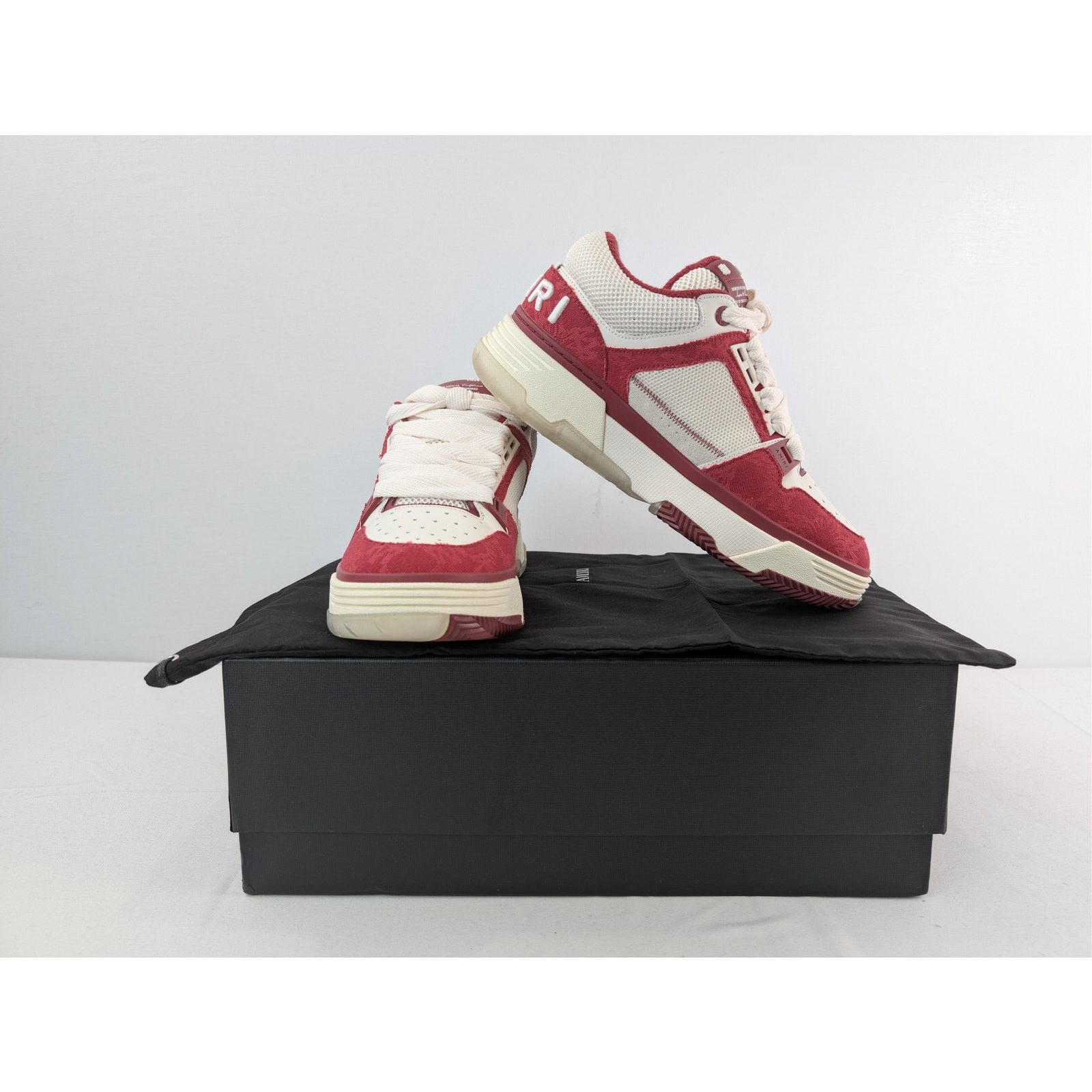 Amiri o1rshd1 MA-1 sneaker in white and red Size US 11 / EU 44 - 18 Thumbnail