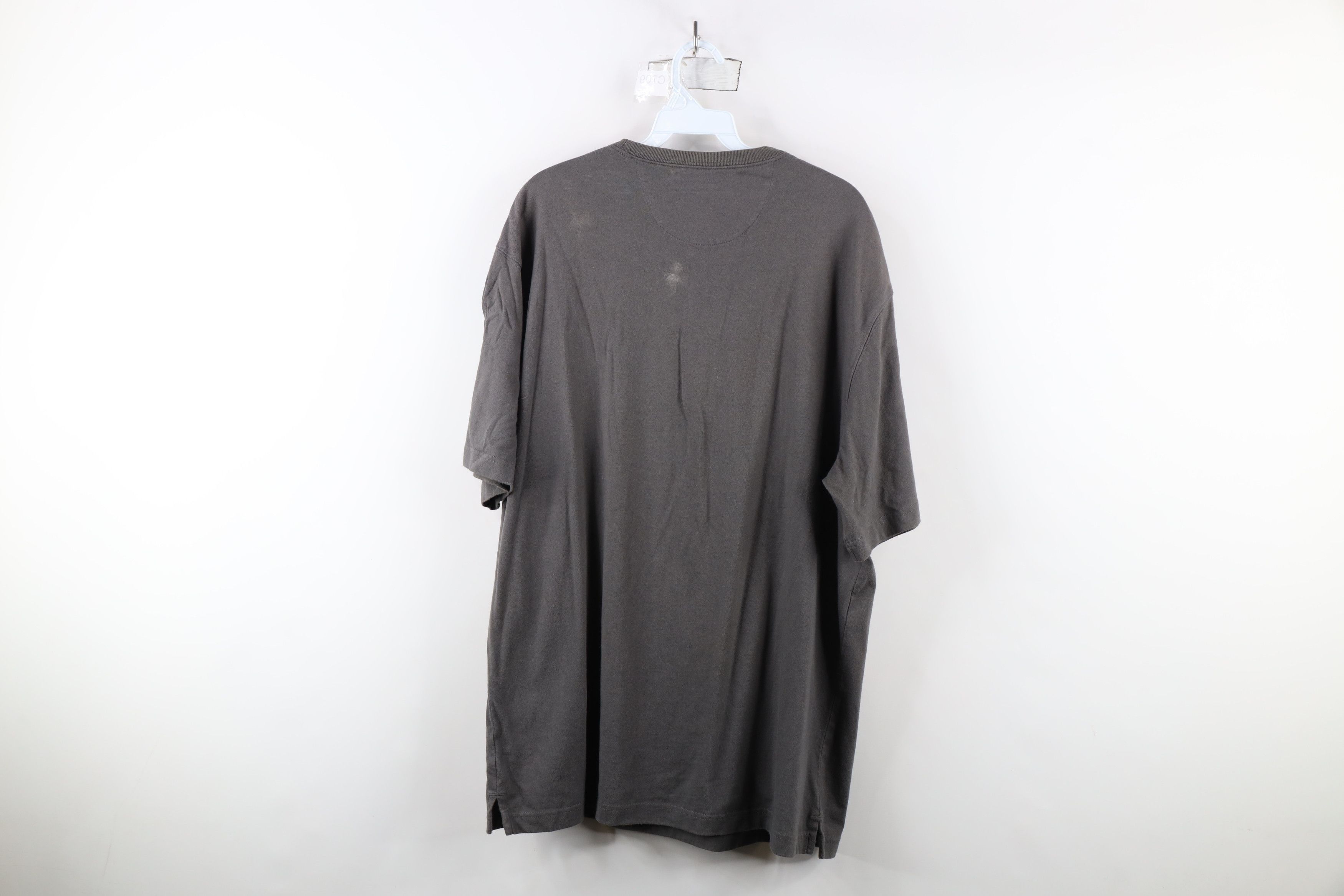 Duluth Trading Company × Vintage Duluth Trading Co Blank Heavy Longtail T T-Shirt Gray Size US M / EU 48-50 / 2 - 9 Thumbnail