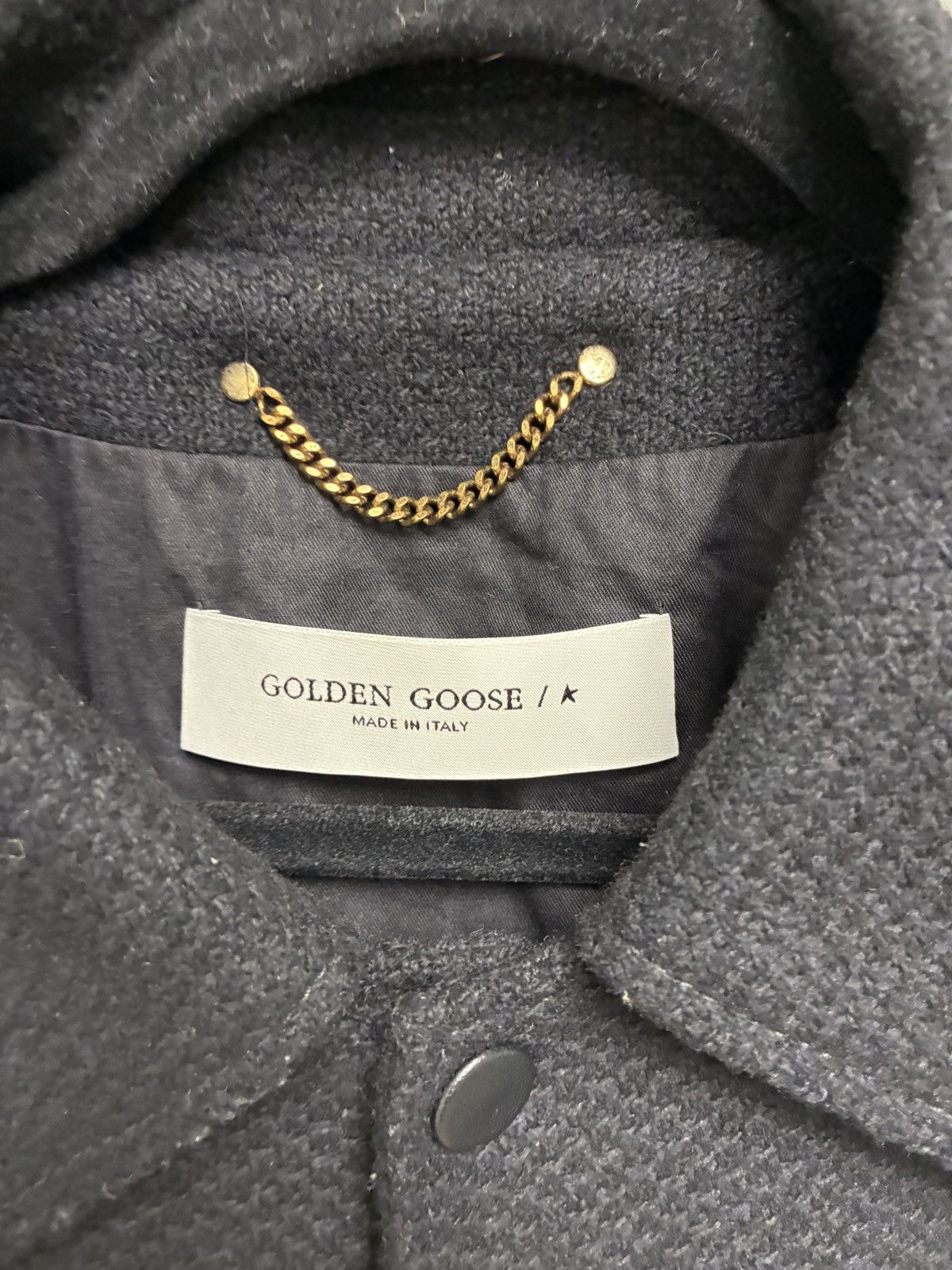 Golden Goose Wool Bomber with patch leather sleeves EU 48 USA 38 Size US M / EU 48-50 / 2 - 9 Thumbnail